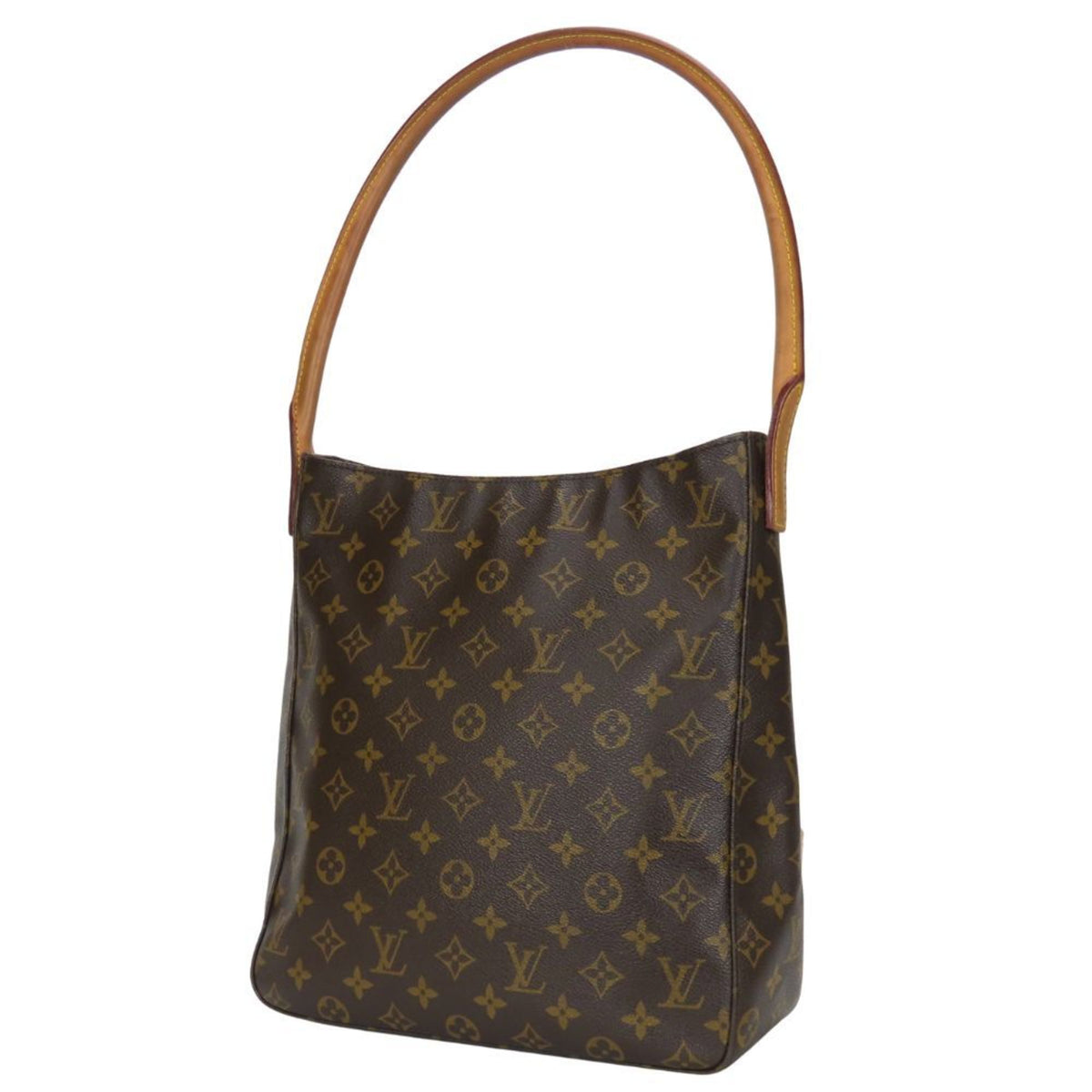Louis Vuitton Monogram Brown Monogram Leather Shoulder Bag (Pre-Owned)