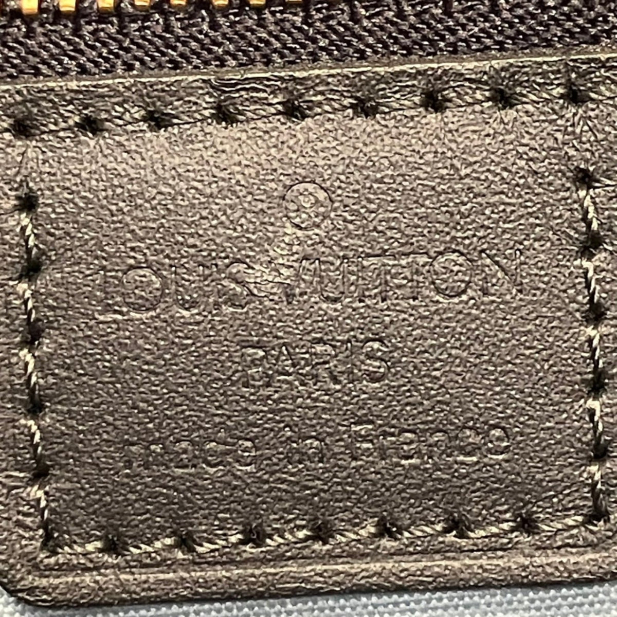 Louis Vuitton Gray Monogram Canvas Handbag (Pre-Owned)