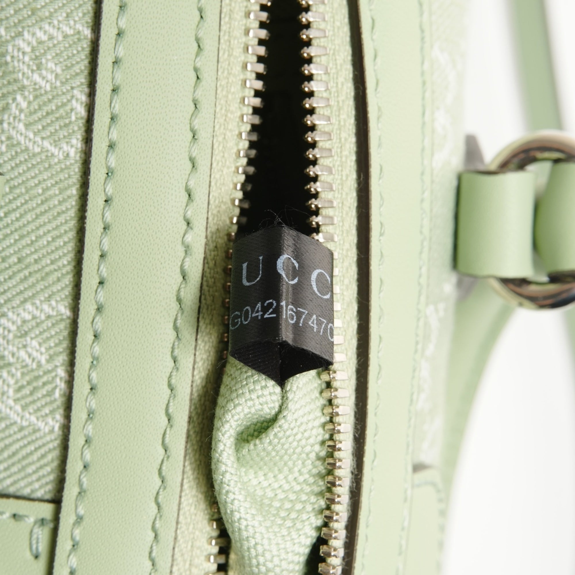 Gucci Green Boston Bag (Pre-Owned)
