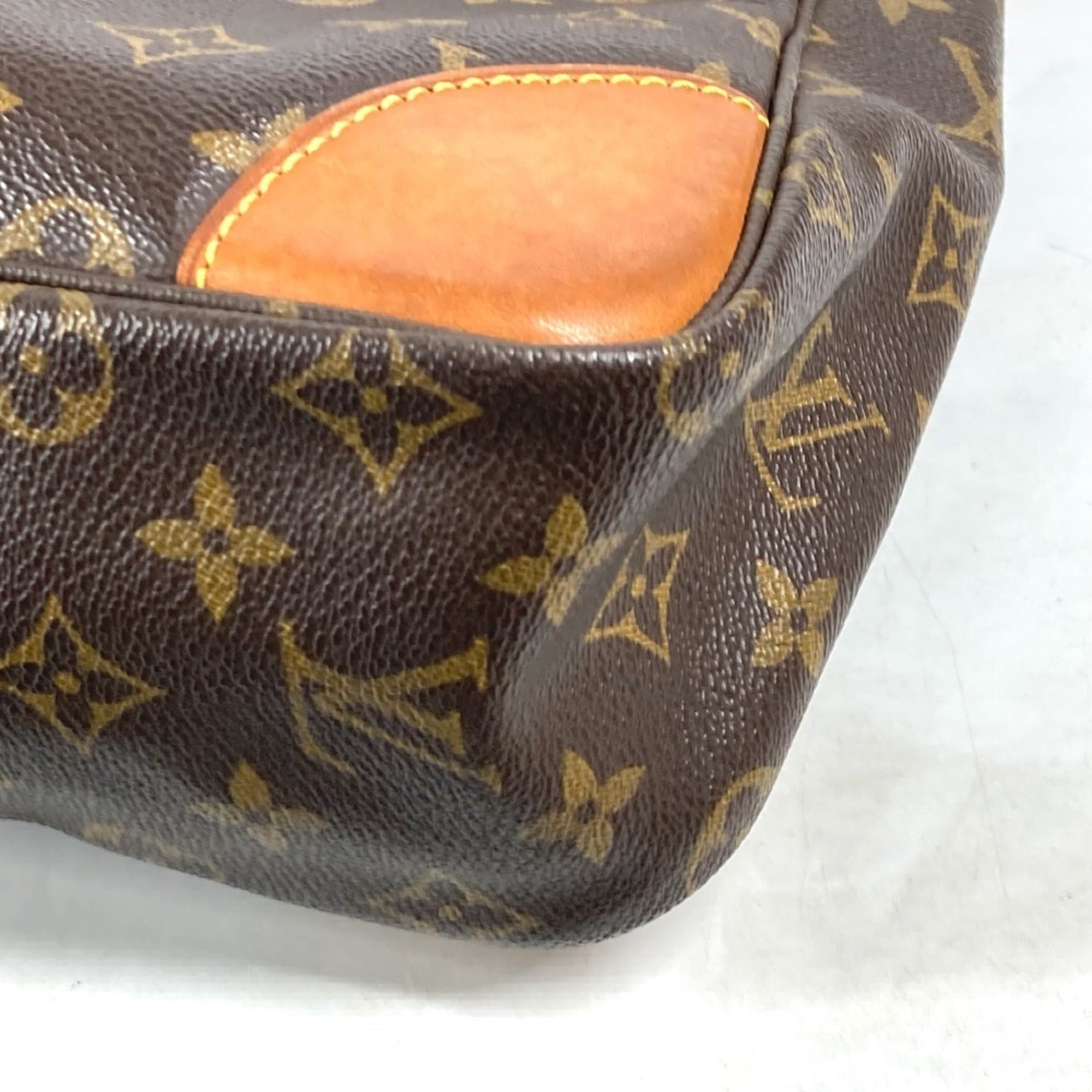 Louis Vuitton Brown Monogram Canvas Shoulder Bag Tote Bag (Pre-Owned)