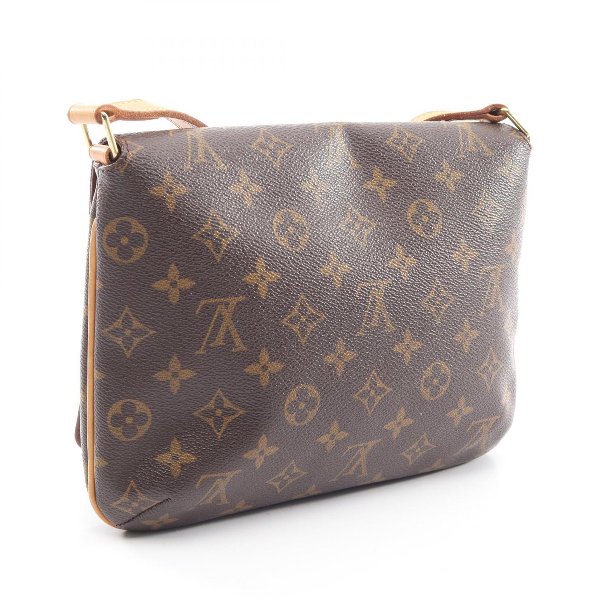 Louis Vuitton Brown Monogram Monogram Leather Handbag Shoulder Bag (Pre-Owned)
