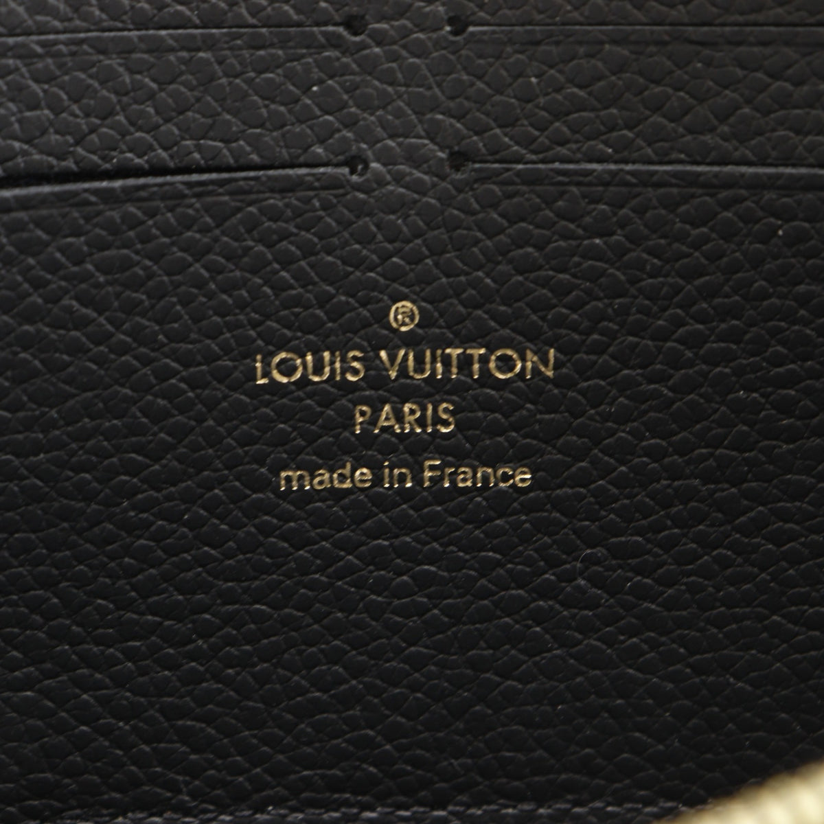 Louis Vuitton Monogram Empreinte Black Noir Monogram Empreinte Long Wallet (Bi-Fold) (Pre-Owned)