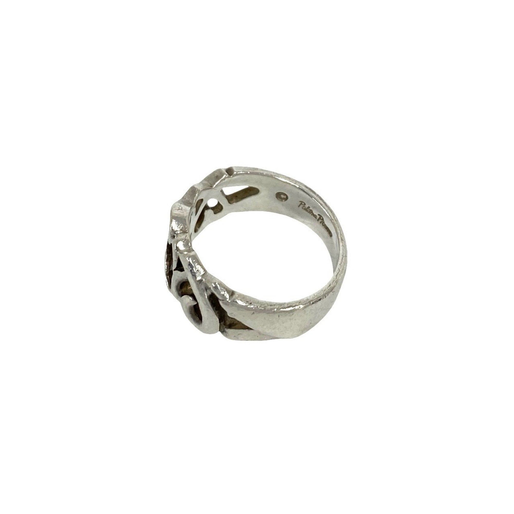 Tiffany Silver Silver 925 Band Ring (Pre-Owned)