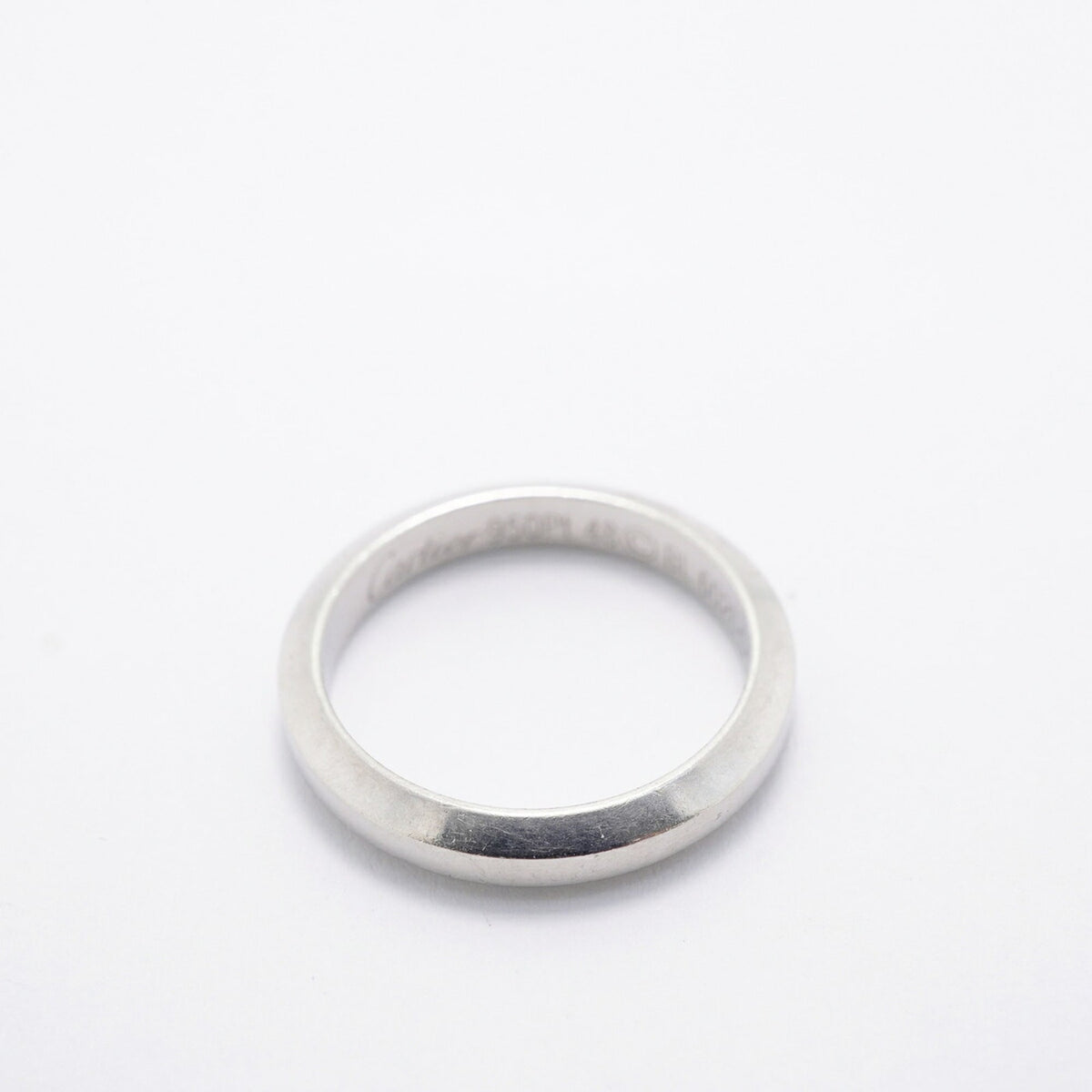 Cartier Platinum 950 Band Ring (Pre-Owned)