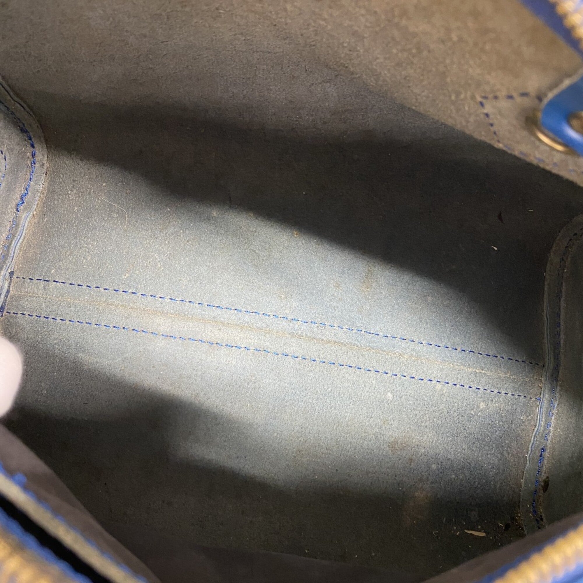 Louis Vuitton Toledo Blue Handbag (Pre-Owned)