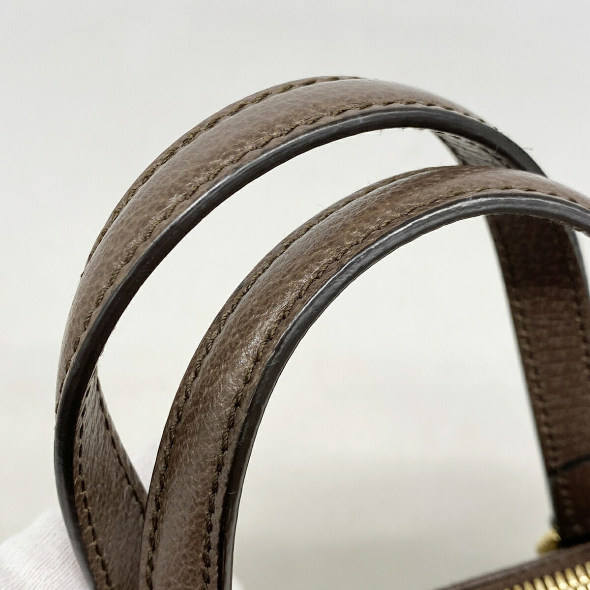 Gucci Brown Pvc Handbag (Pre-Owned)