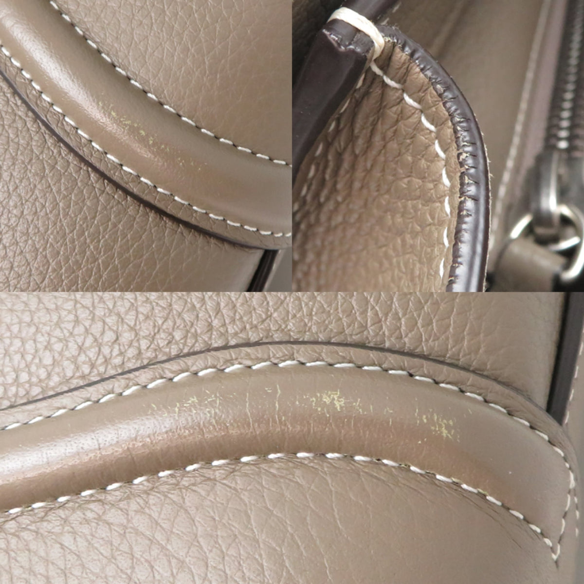 Celine Gray Leather Handbag (Pre-Owned)