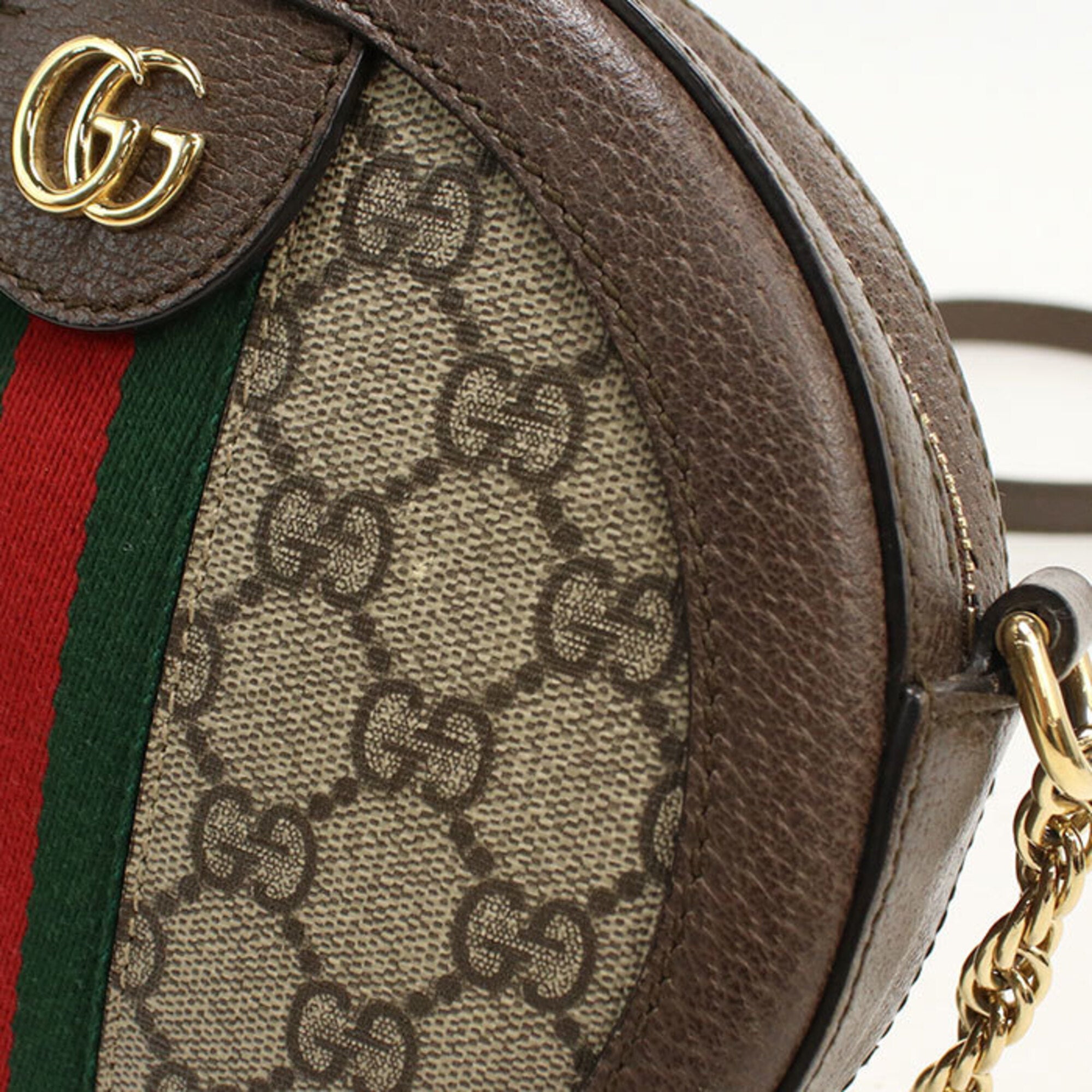 Gucci Beige Pvc Leather Shoulder Bag (Pre-Owned)