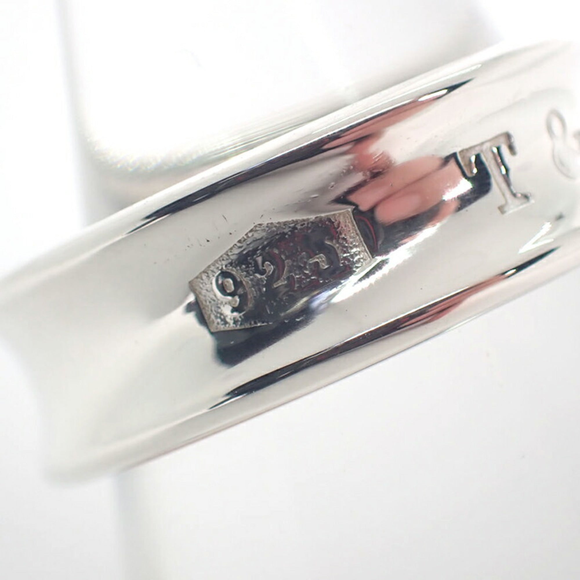 Tiffany Sterling Silver 925 Band Ring (Pre-Owned)