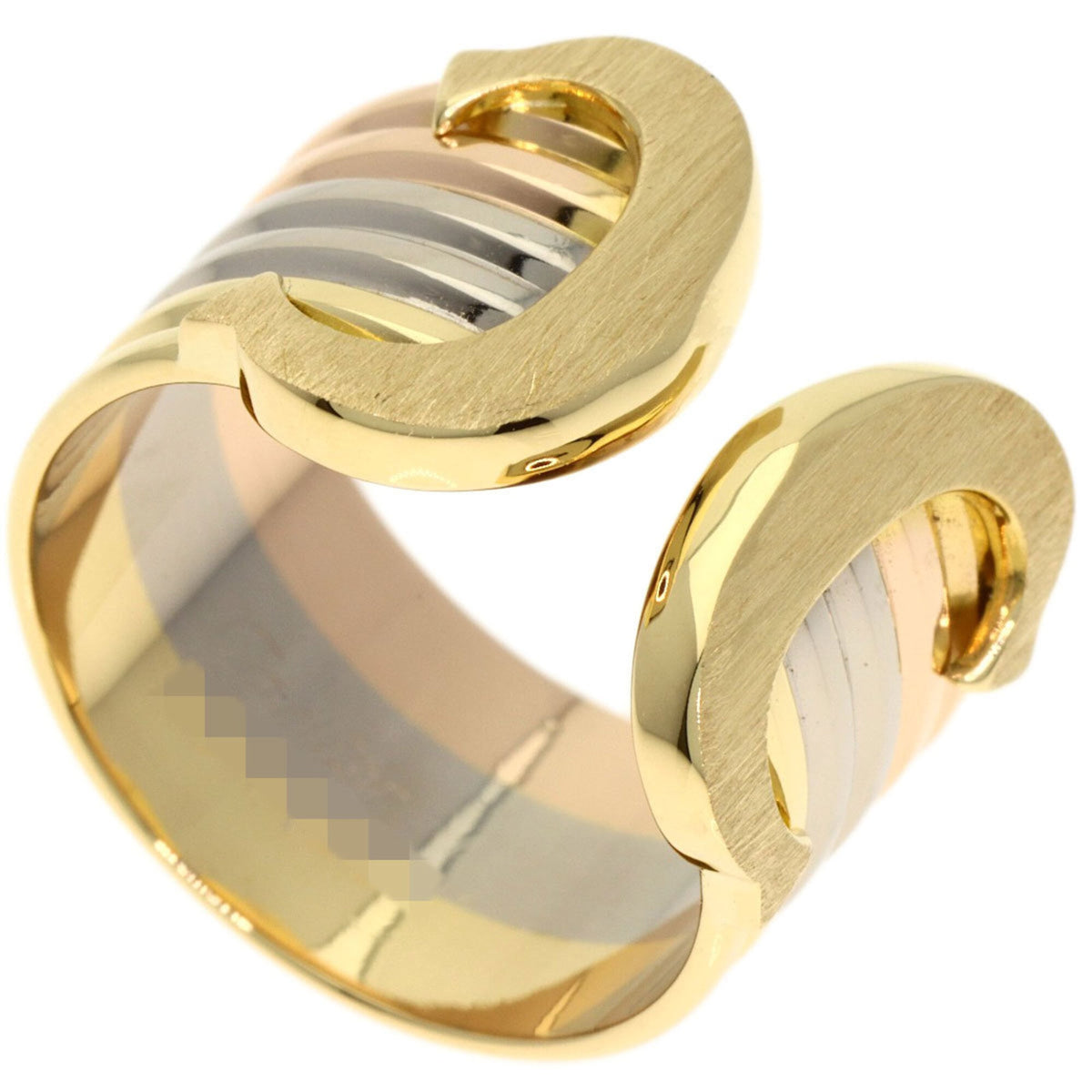 Cartier Yellow Gold (18K) Pink Gold (18K) White Gold (18K) Band Ring (Pre-Owned)