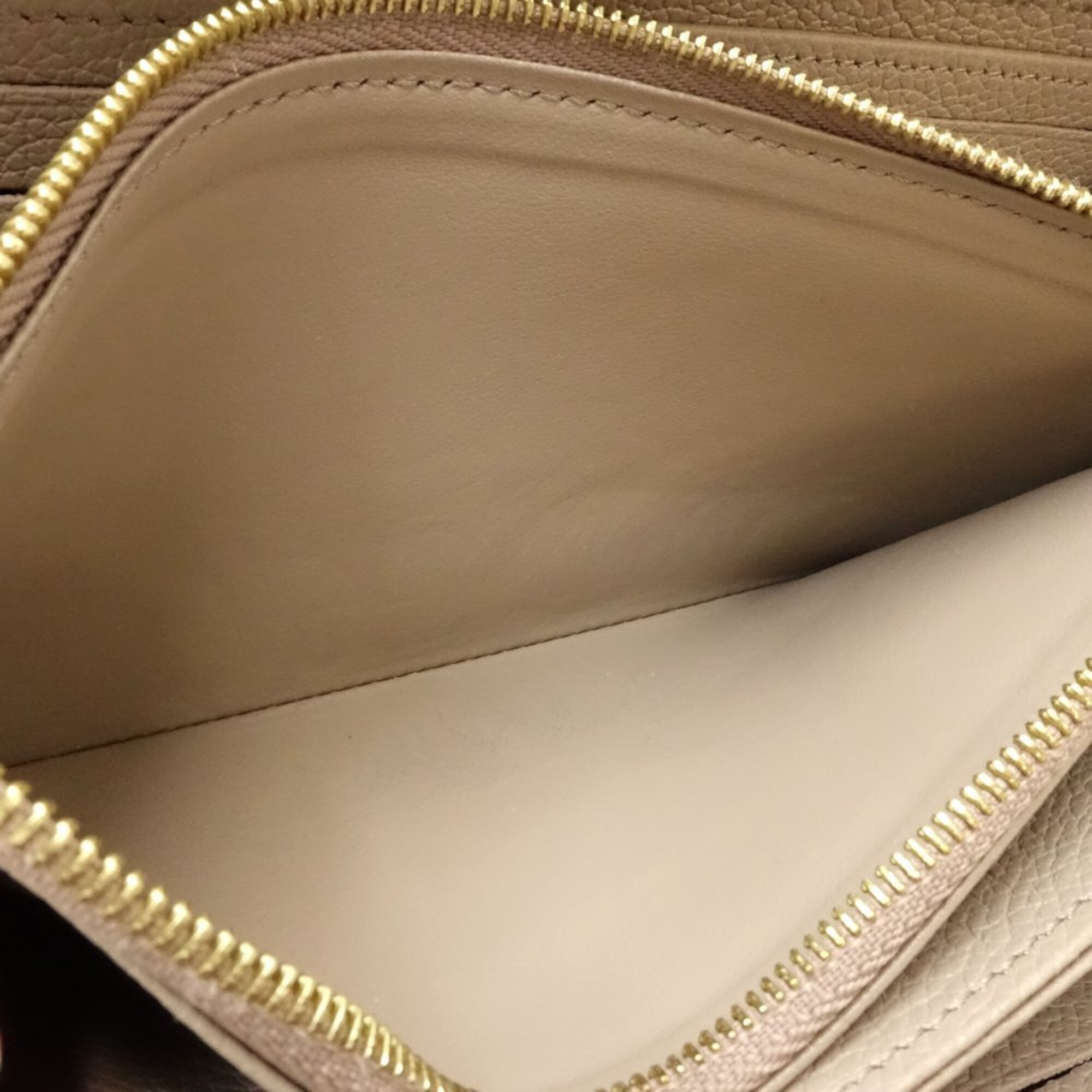Louis Vuitton Monogram Empreinte Tourterelle Monogram Empreinte Long Wallet (Bi-Fold) (Pre-Owned)
