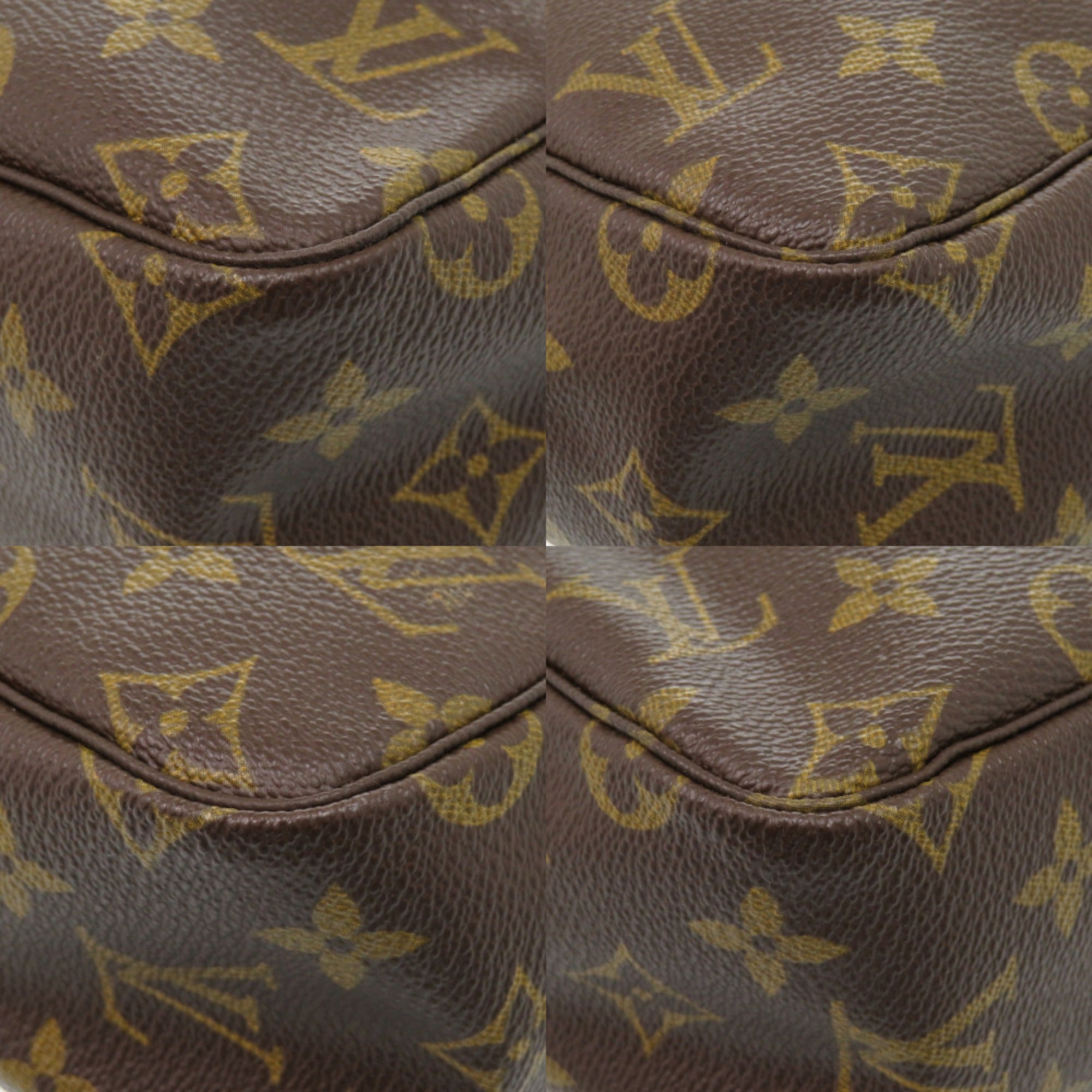 Louis Vuitton Brown Monogram Clutch Bag (Pre-Owned)