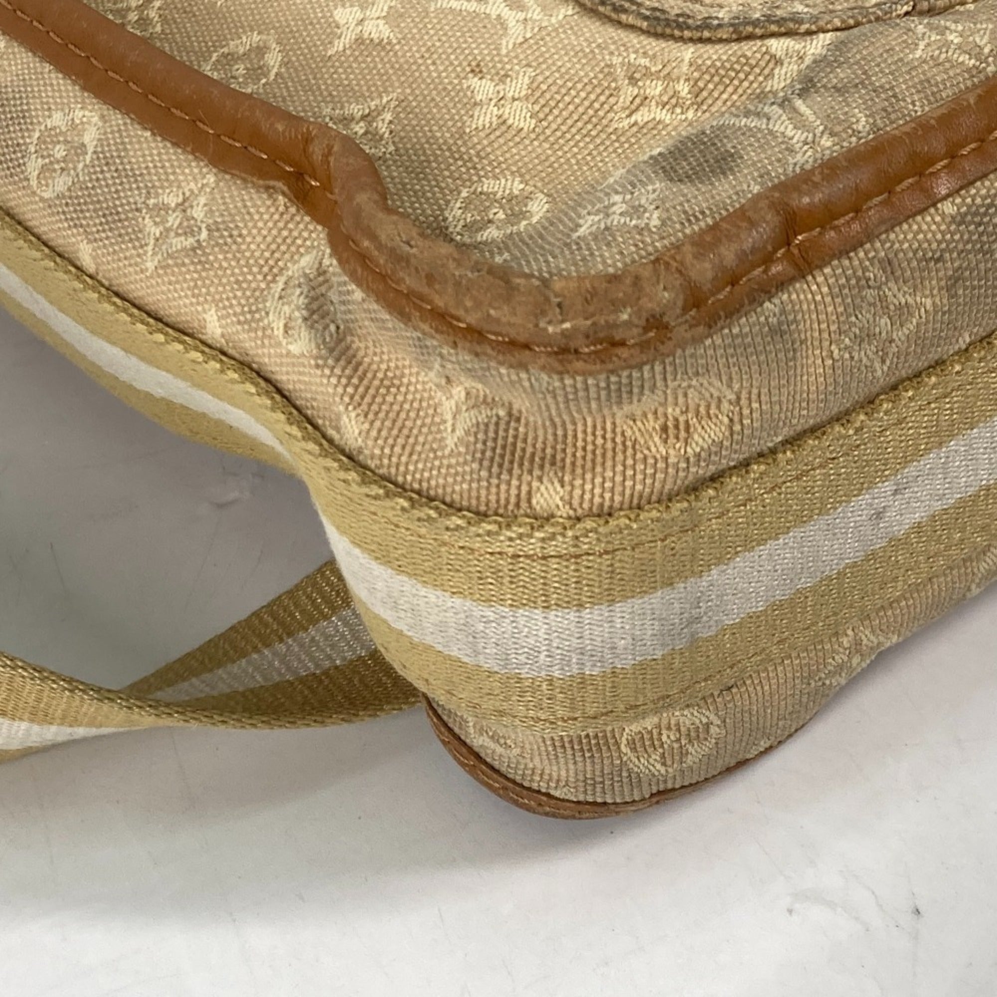 Louis Vuitton Beige Galle Monogram Monogram Mini Shoulder Bag (Pre-Owned)