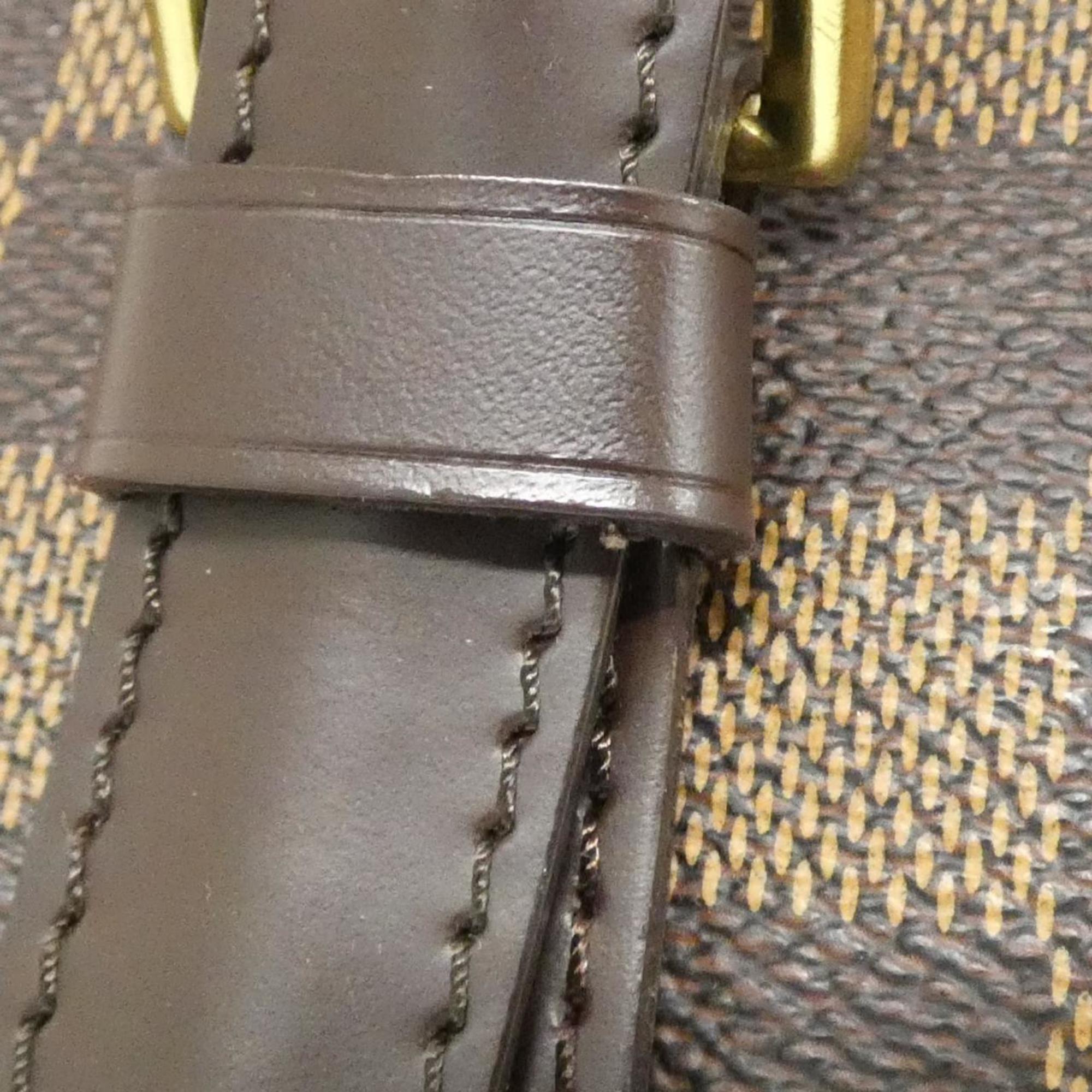 Louis Vuitton Brown Coated Canvas Shoulder Bag (Pre-Owned)