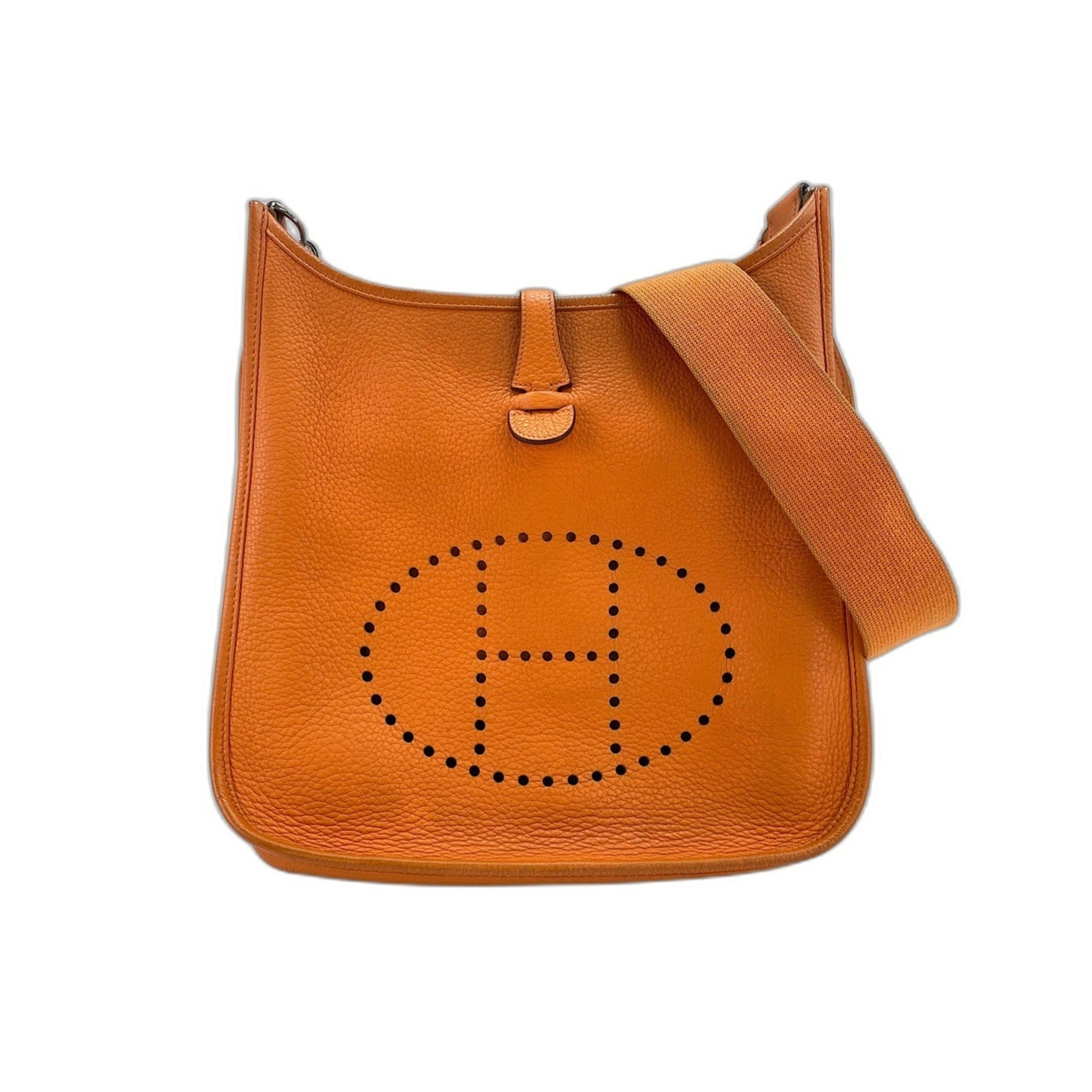 Hermes Orange Shoulder Bag (Pre-Owned)