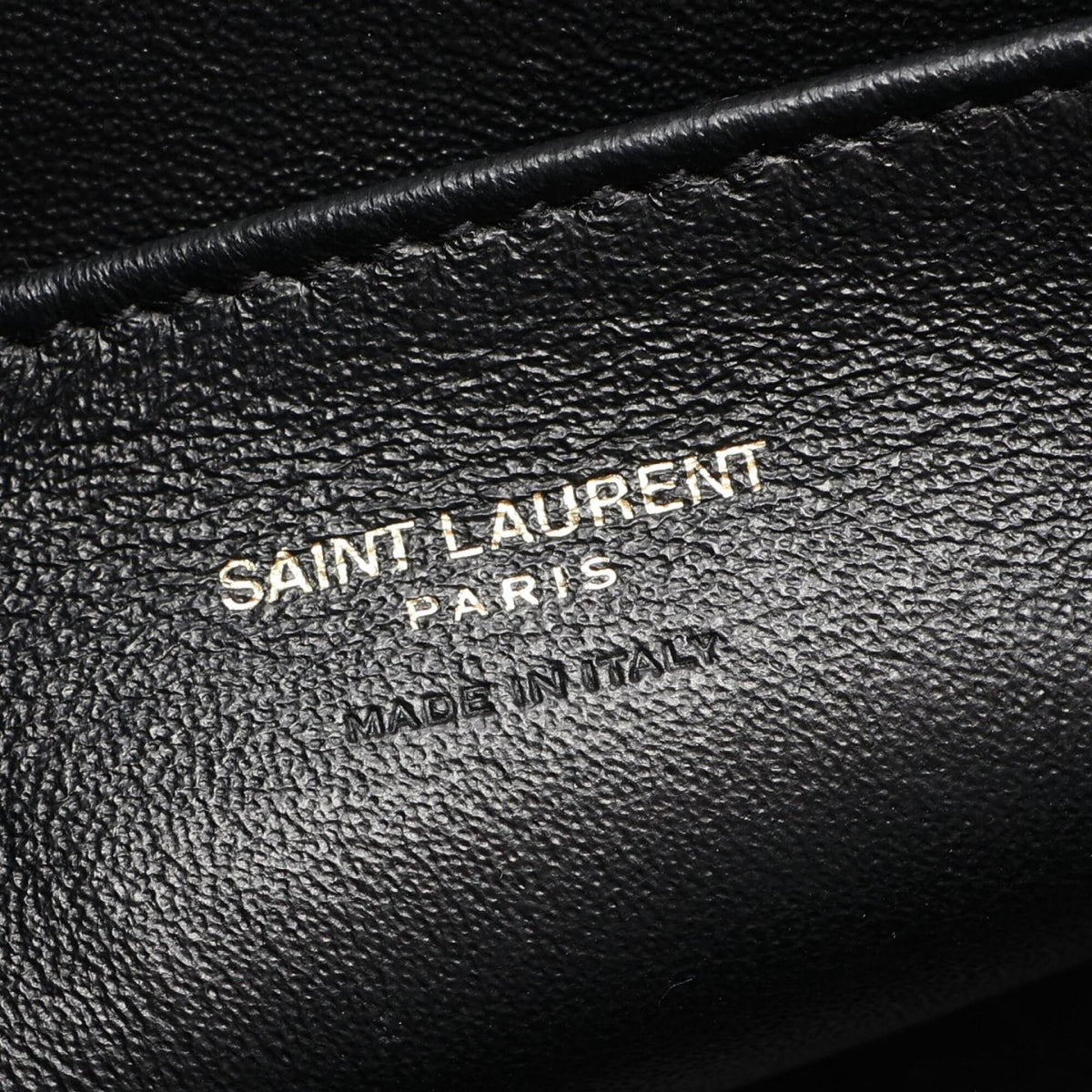 Yves Saint Laurent Black Leather Handbag (Pre-Owned)