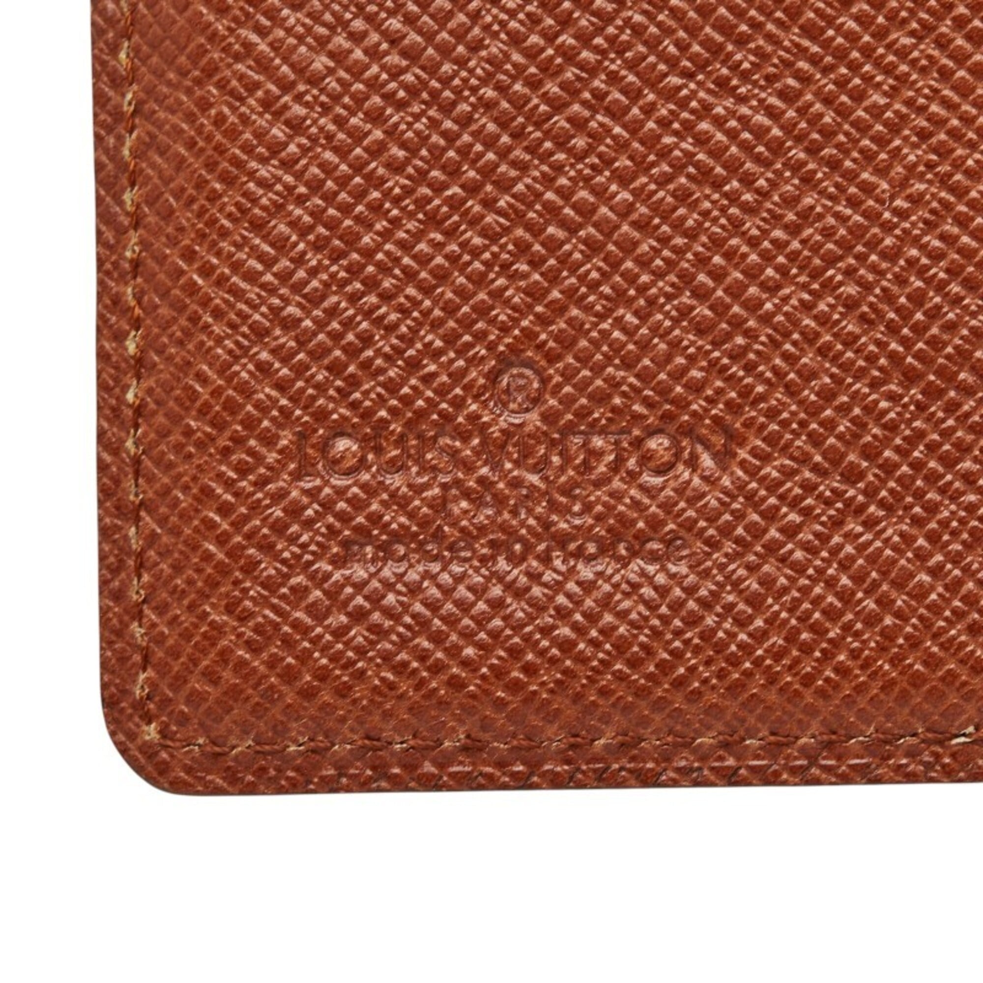 Louis Vuitton Brown Pvc Leather Wallet (Bi-Fold) (Pre-Owned)