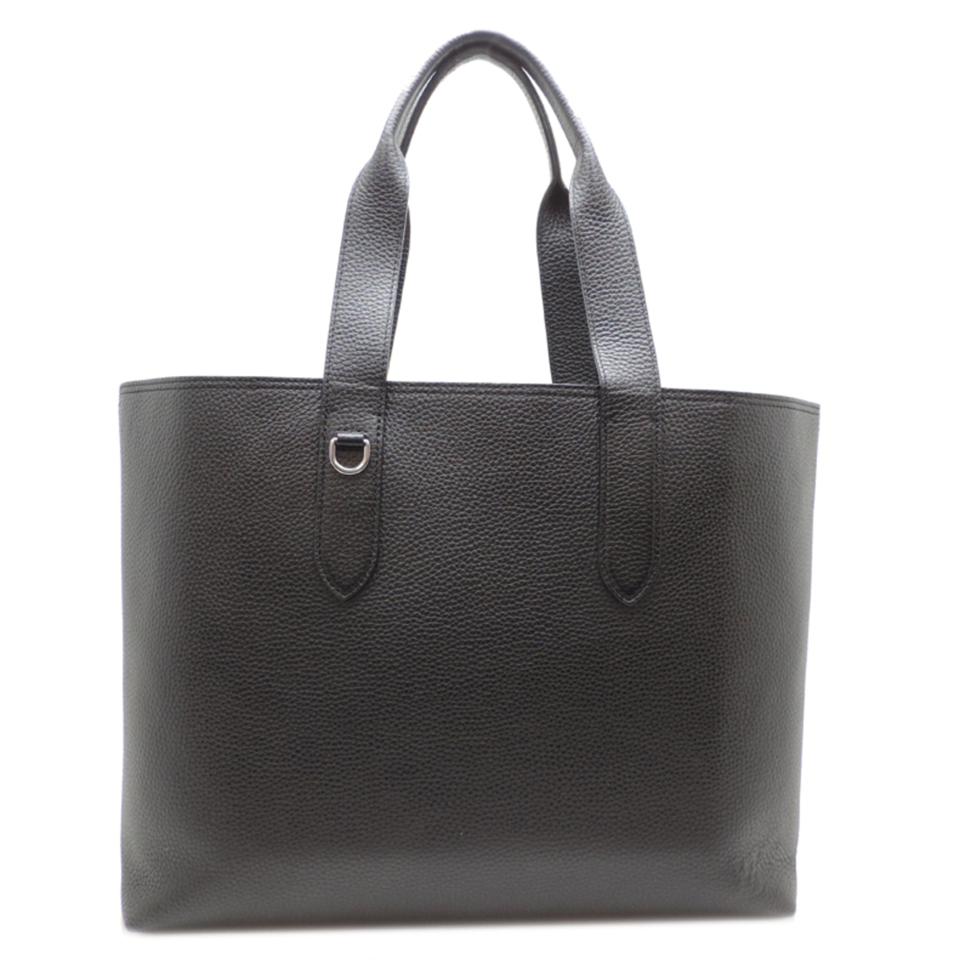 Louis Vuitton Black Leather Tote Bag (Pre-Owned)