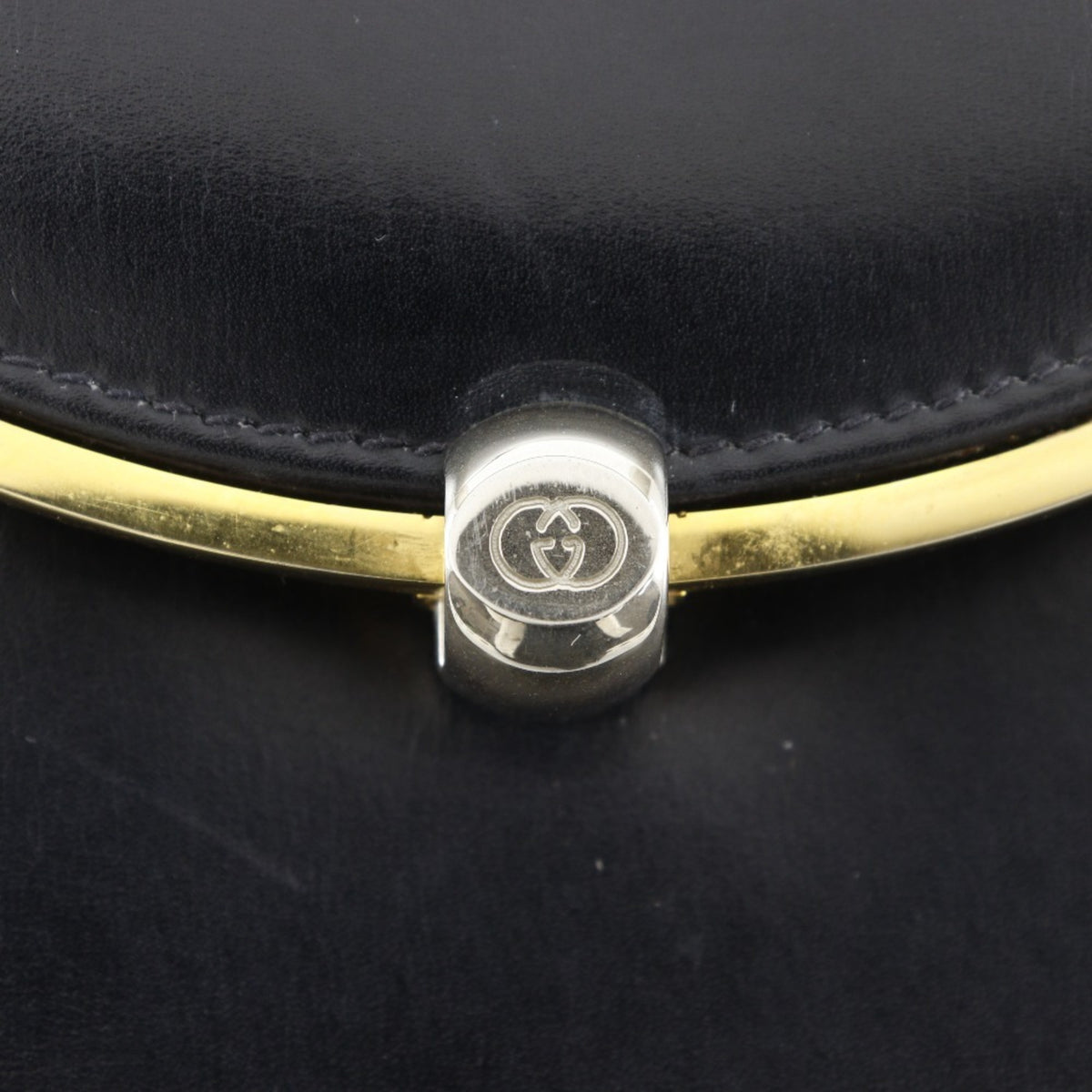 Gucci Black Leather Shoulder Bag (Pre-Owned)