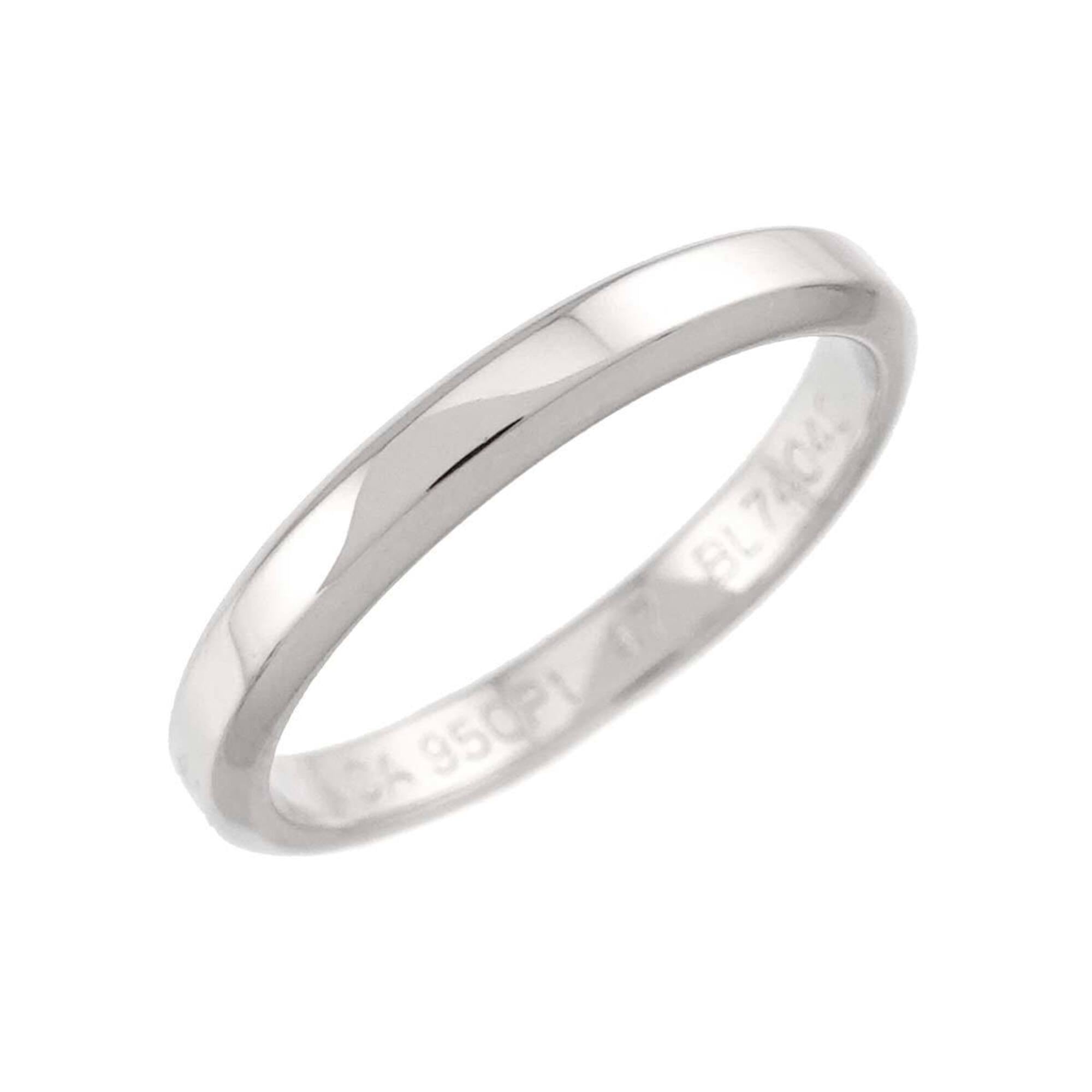 Van Cleef & Arpels Platinum 950 Band Ring (Pre-Owned)