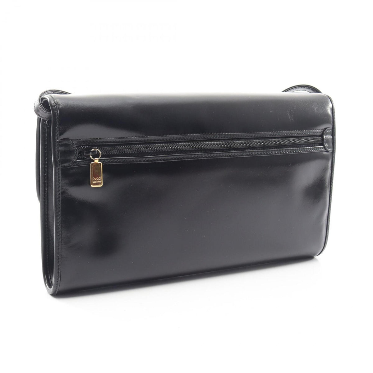 Gucci Black Leather Shoulder Bag (Pre-Owned)