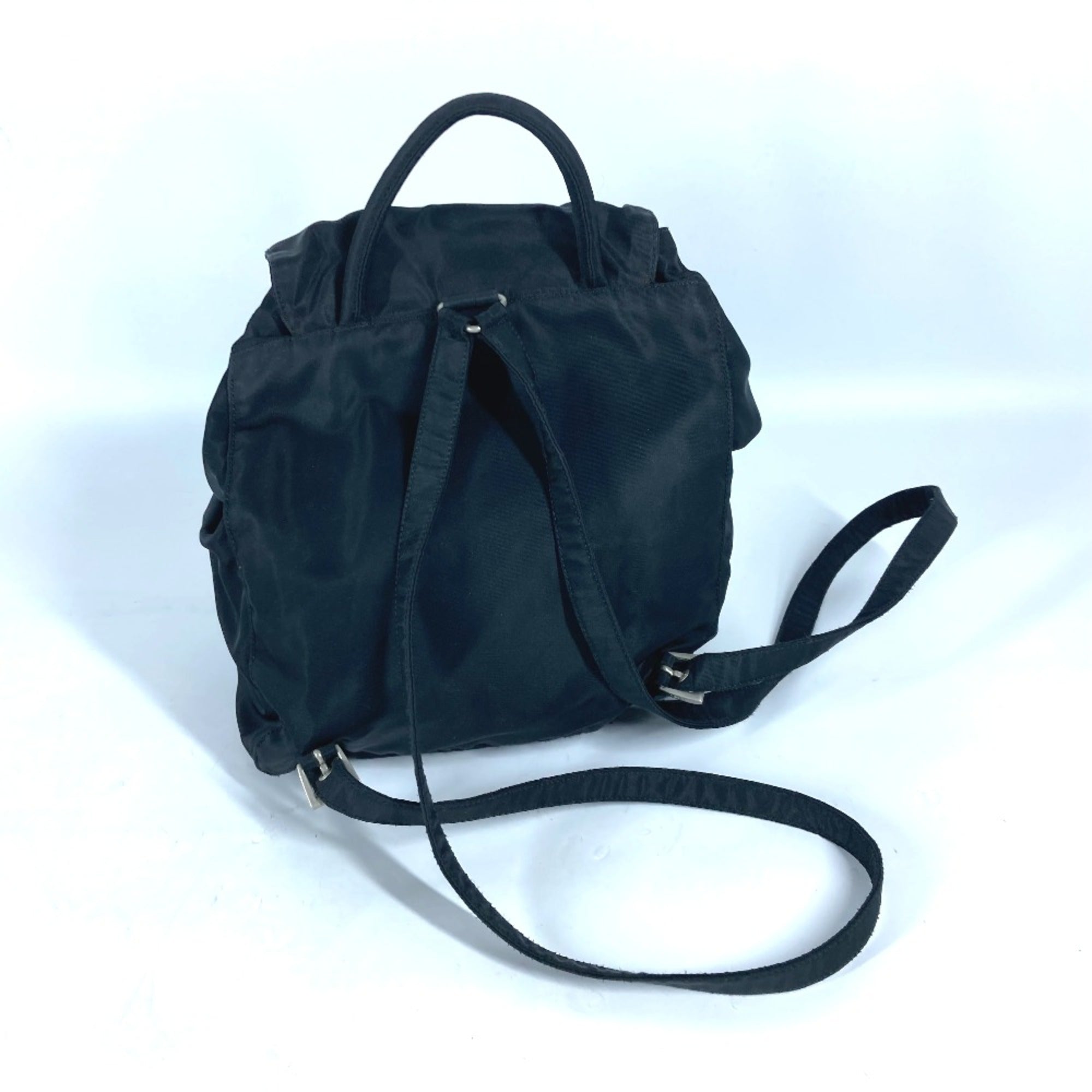 Prada Black Cloth Backpack (Pre-Owned)