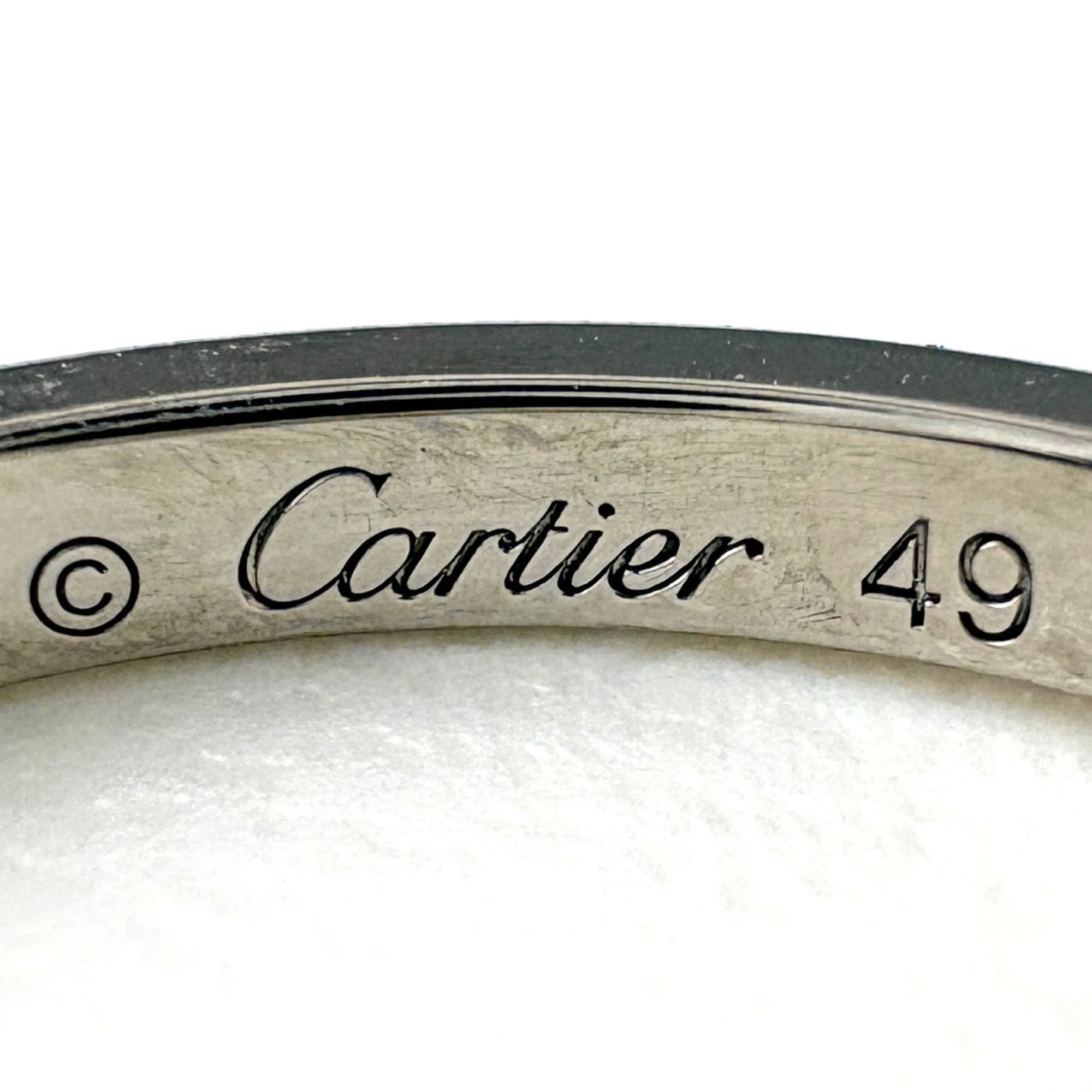 Cartier Platinum 950 Band Ring (Pre-Owned)