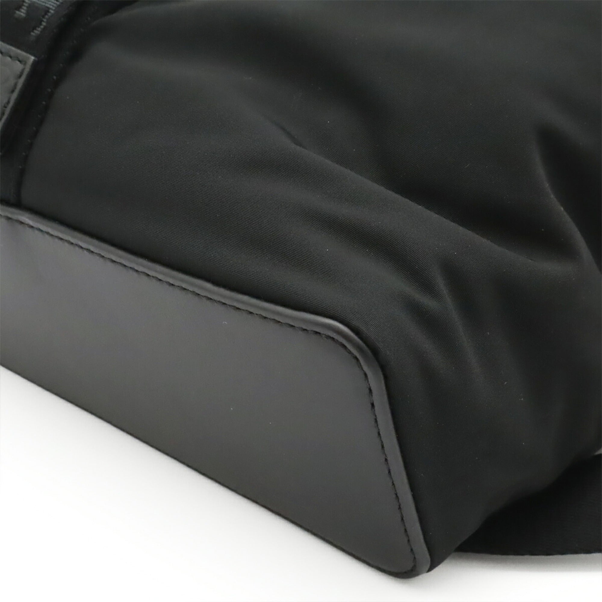 Loewe Black Nylon Backpack Shoulder Bag (Pre-Owned)