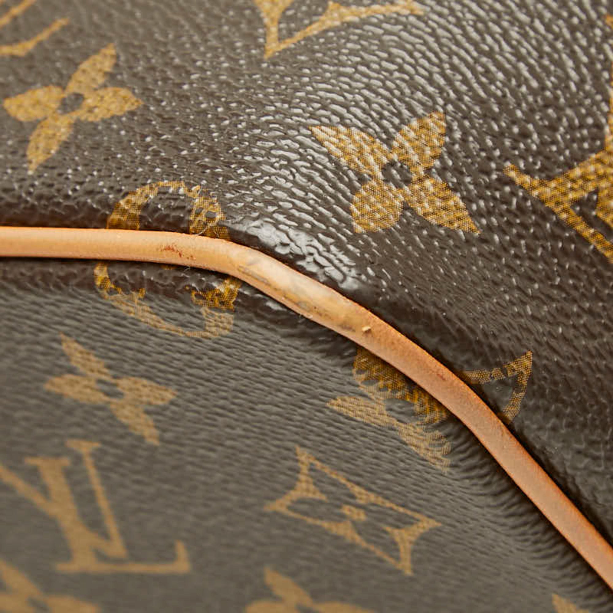 Louis Vuitton Brown Pvc Leather Handbag Shoulder Bag (Pre-Owned)