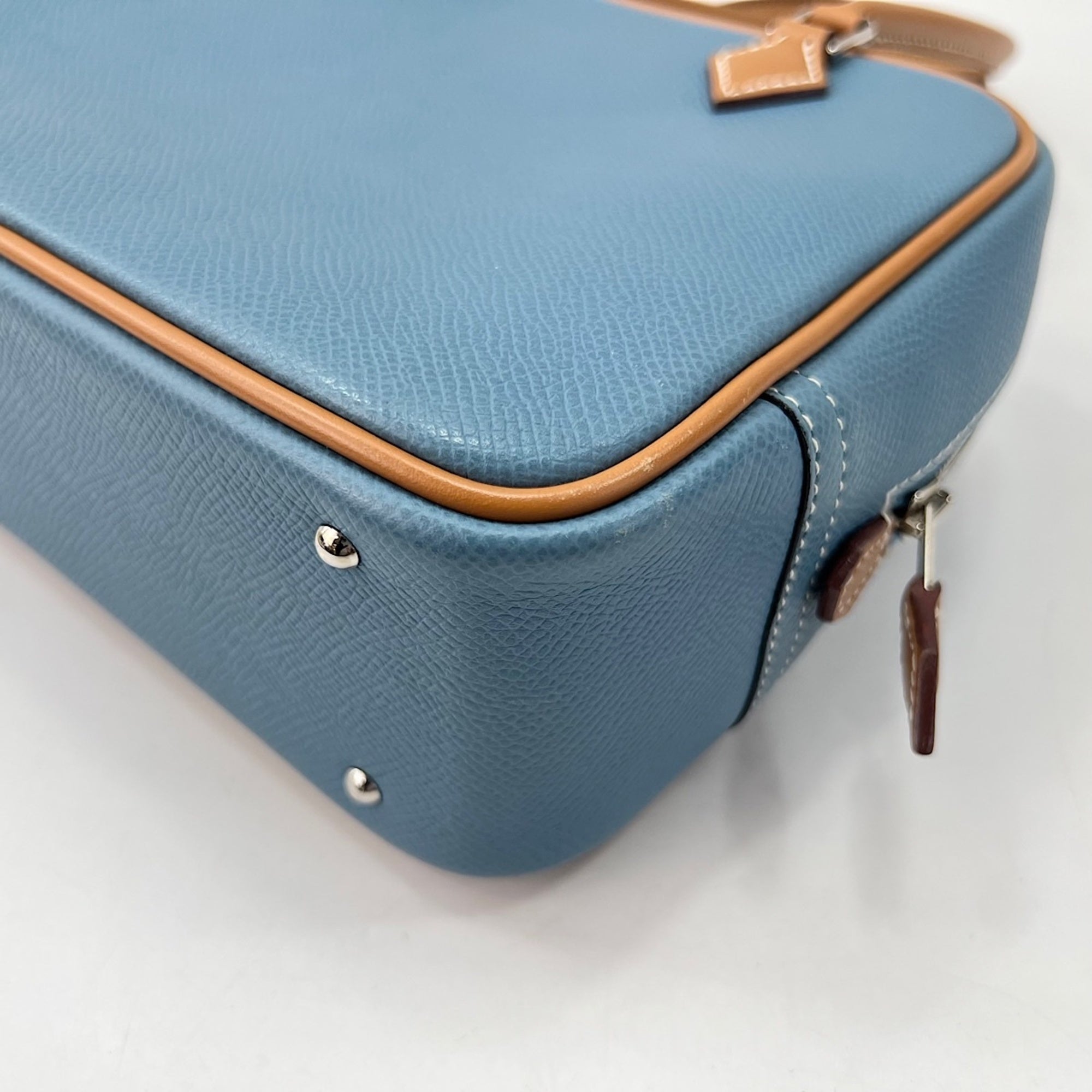 Hermes Blue Handbag (Pre-Owned)