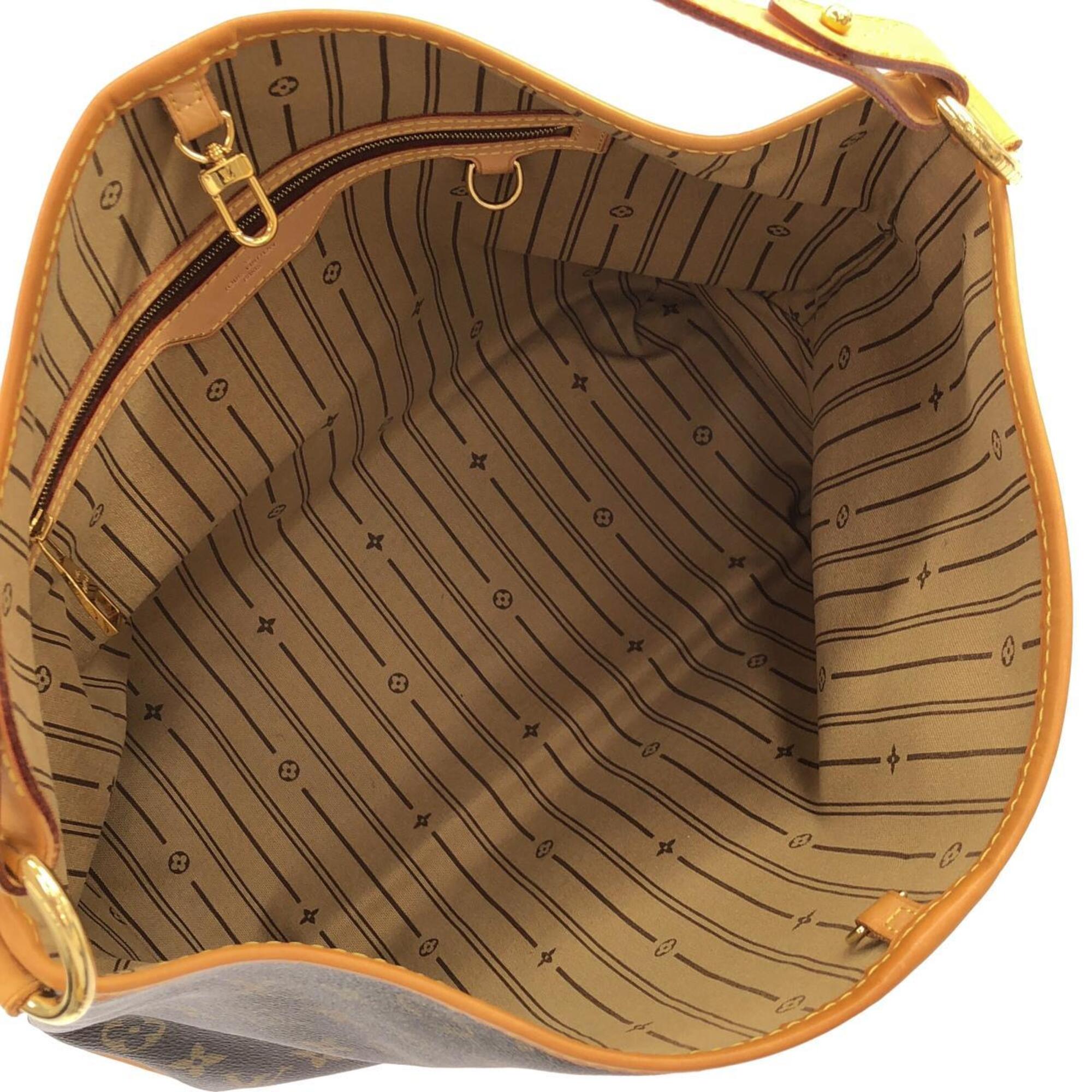 Louis Vuitton Brown Coated Canvas Shoulder Bag (Pre-Owned)