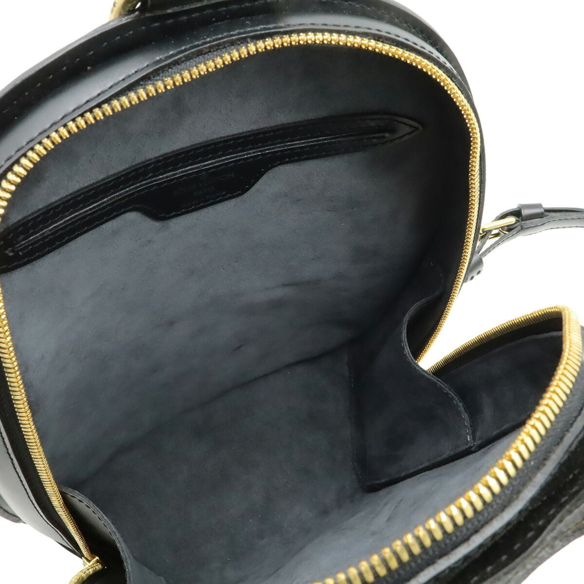 Louis Vuitton Black Noir Epi Leather Backpack Shoulder Bag (Pre-Owned)