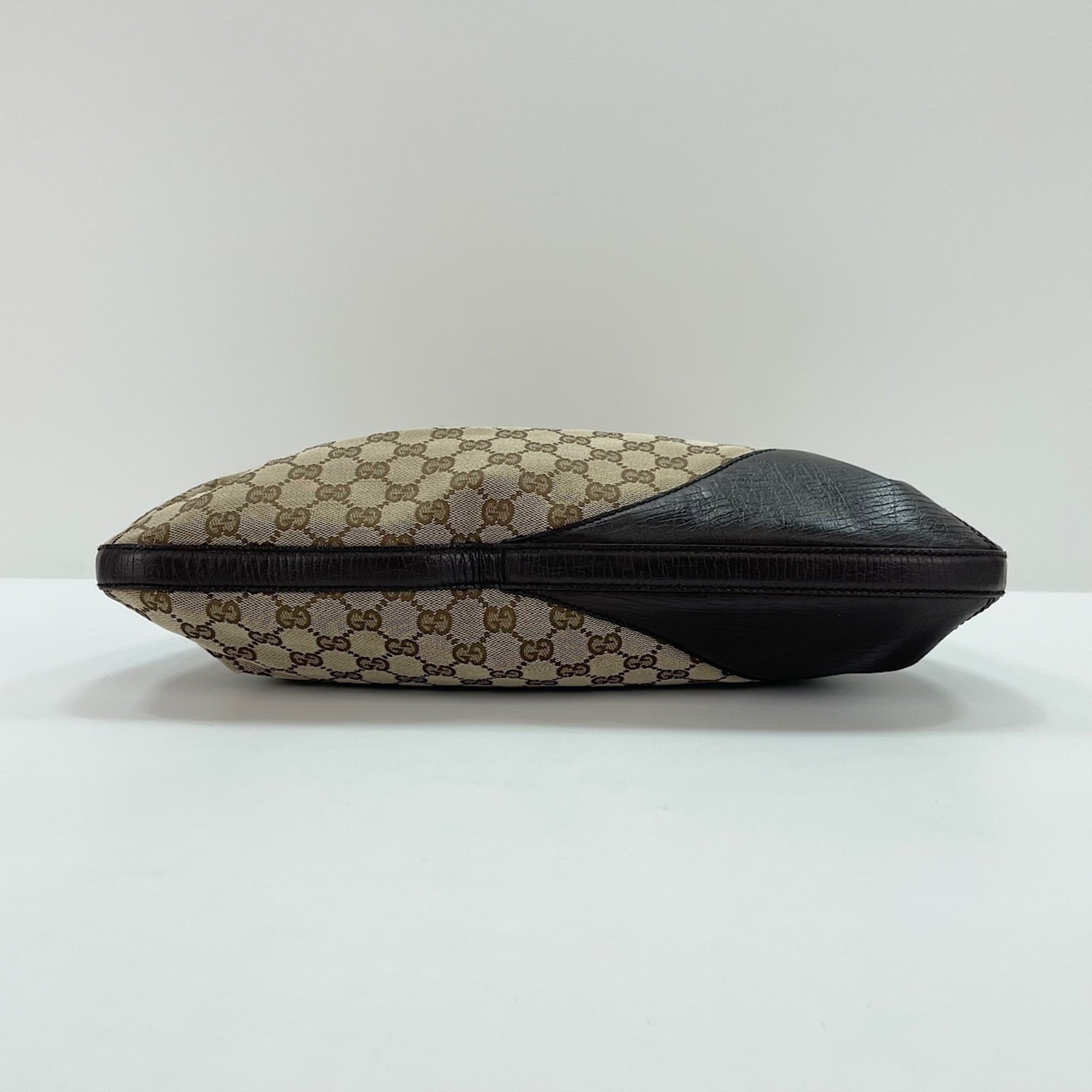 Gucci Sherry Line Brown Shoulder Bag (Pre-Owned)