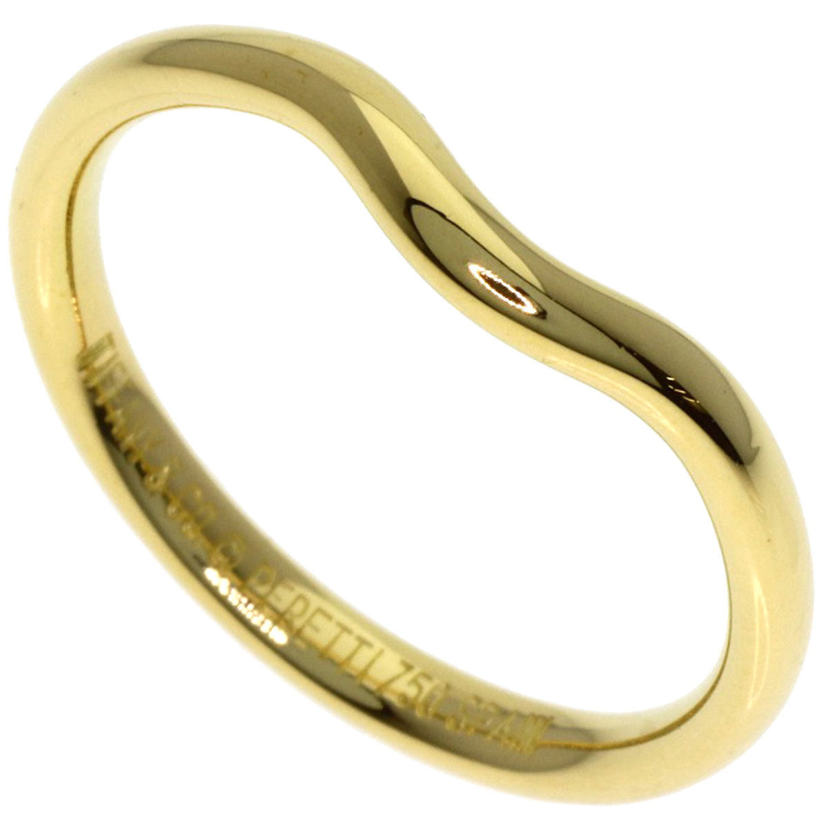 Tiffany Yellow Gold (18K) Band Ring (Pre-Owned)