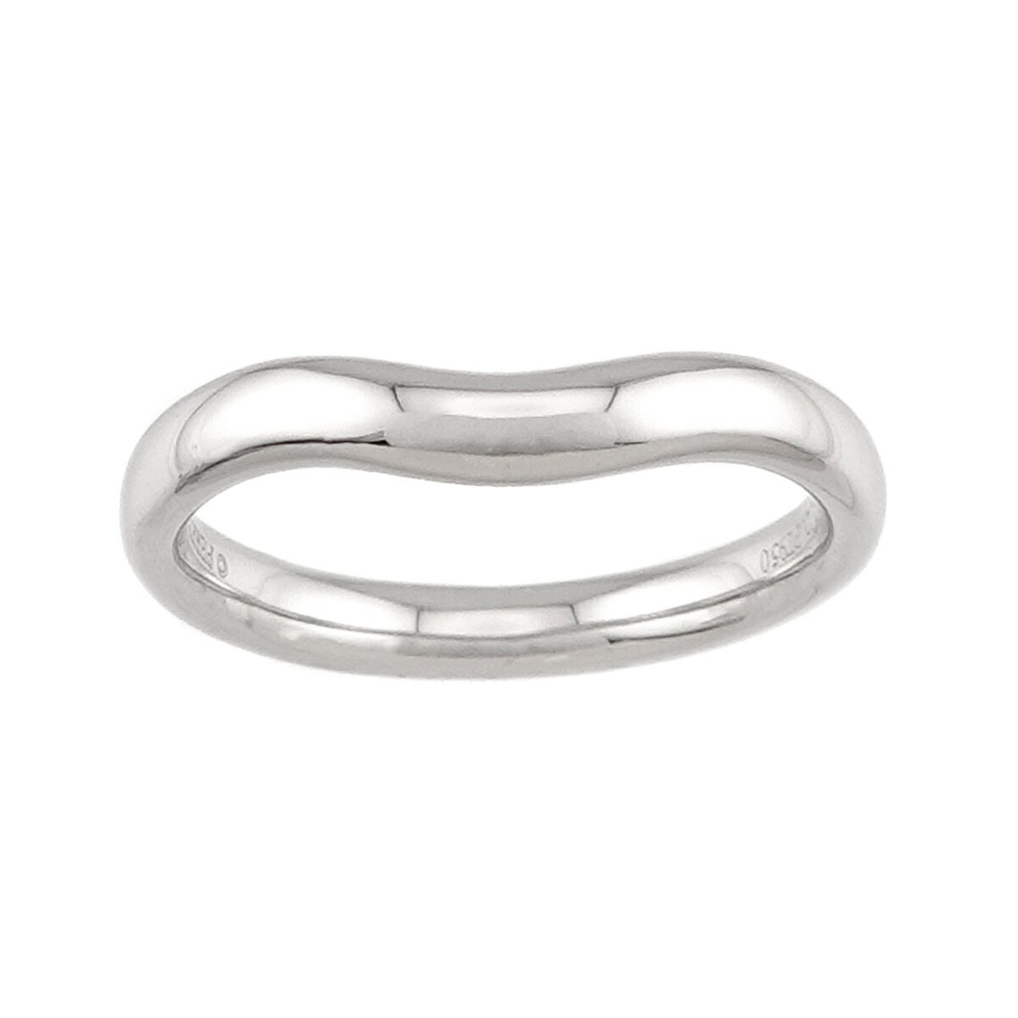Tiffany Platinum 950 Band Ring (Pre-Owned)