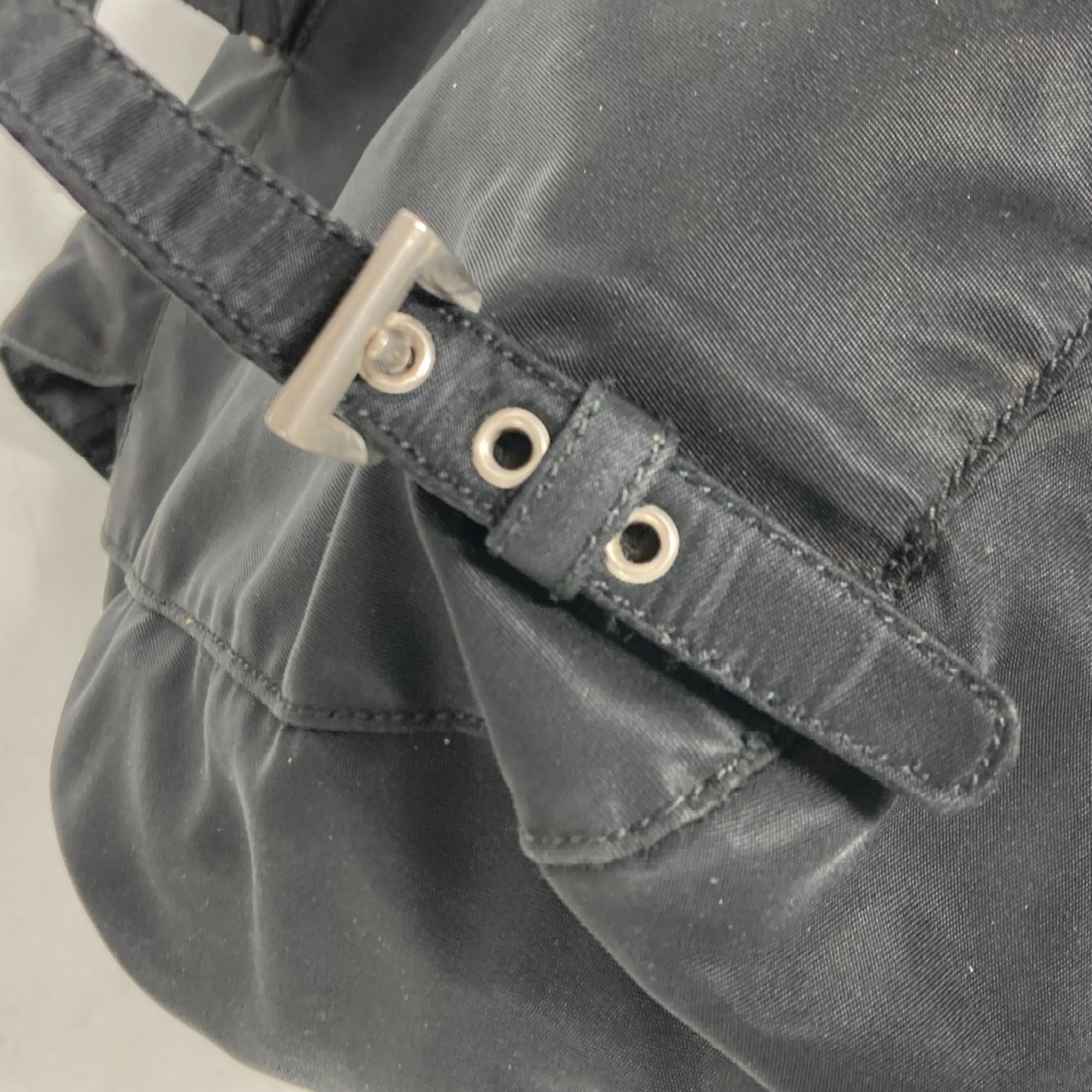 Prada Black Cloth Backpack (Pre-Owned)