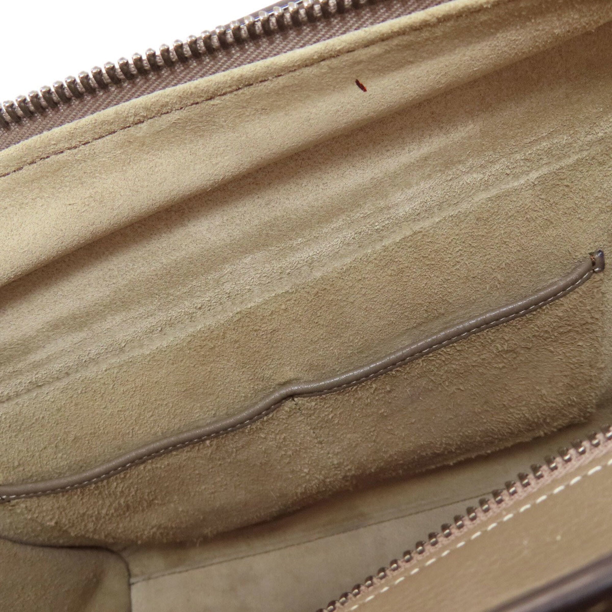Celine Gray Leather Handbag (Pre-Owned)