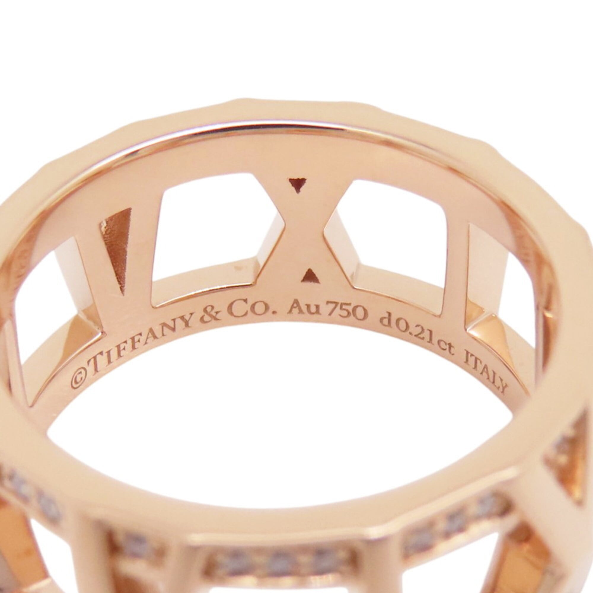 Tiffany Pink Gold Pink Gold (18K) Band Ring (Pre-Owned)