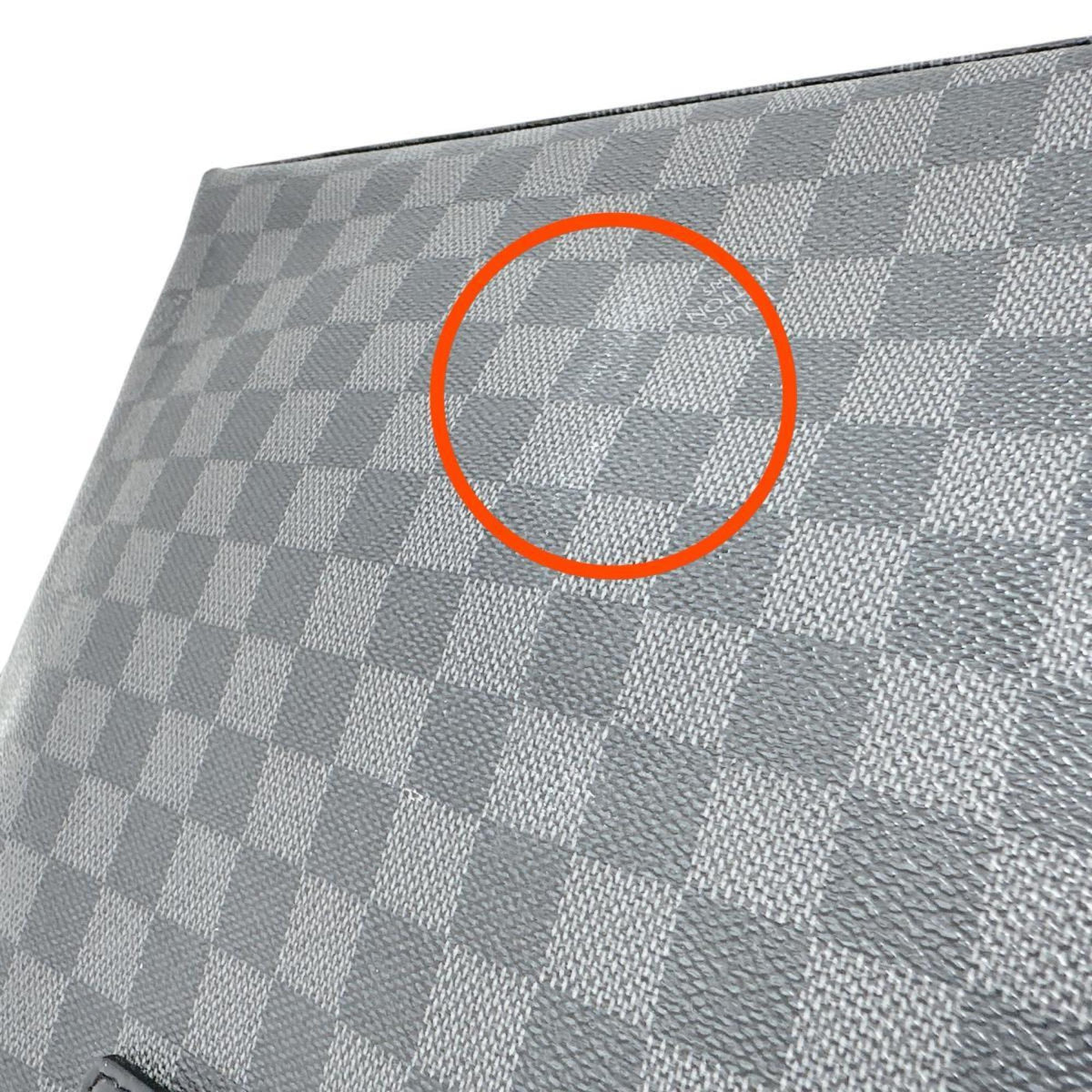 Louis Vuitton Black Damier Graphite Briefcase (Pre-Owned)