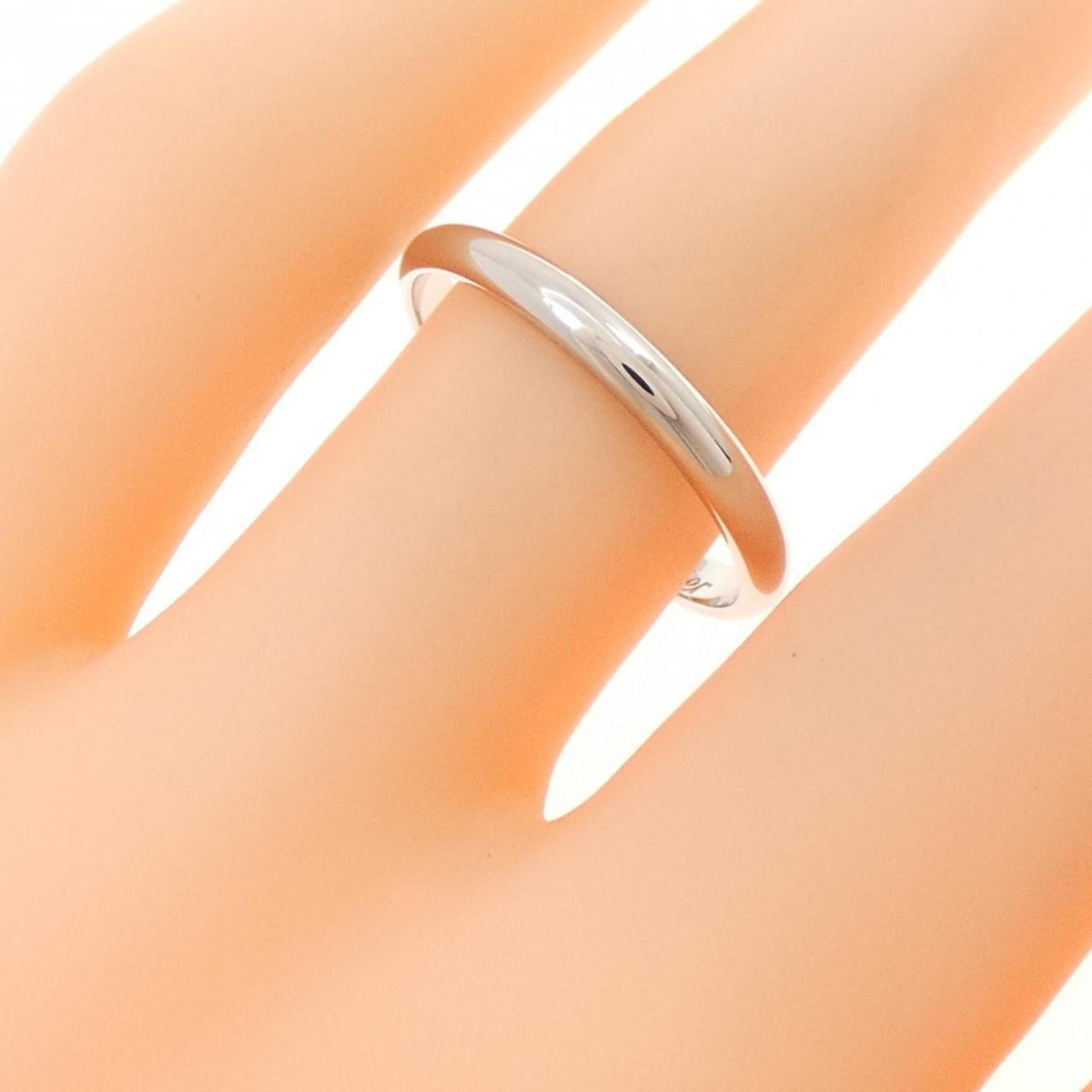 Cartier Platinum 950 Band Ring (Pre-Owned)