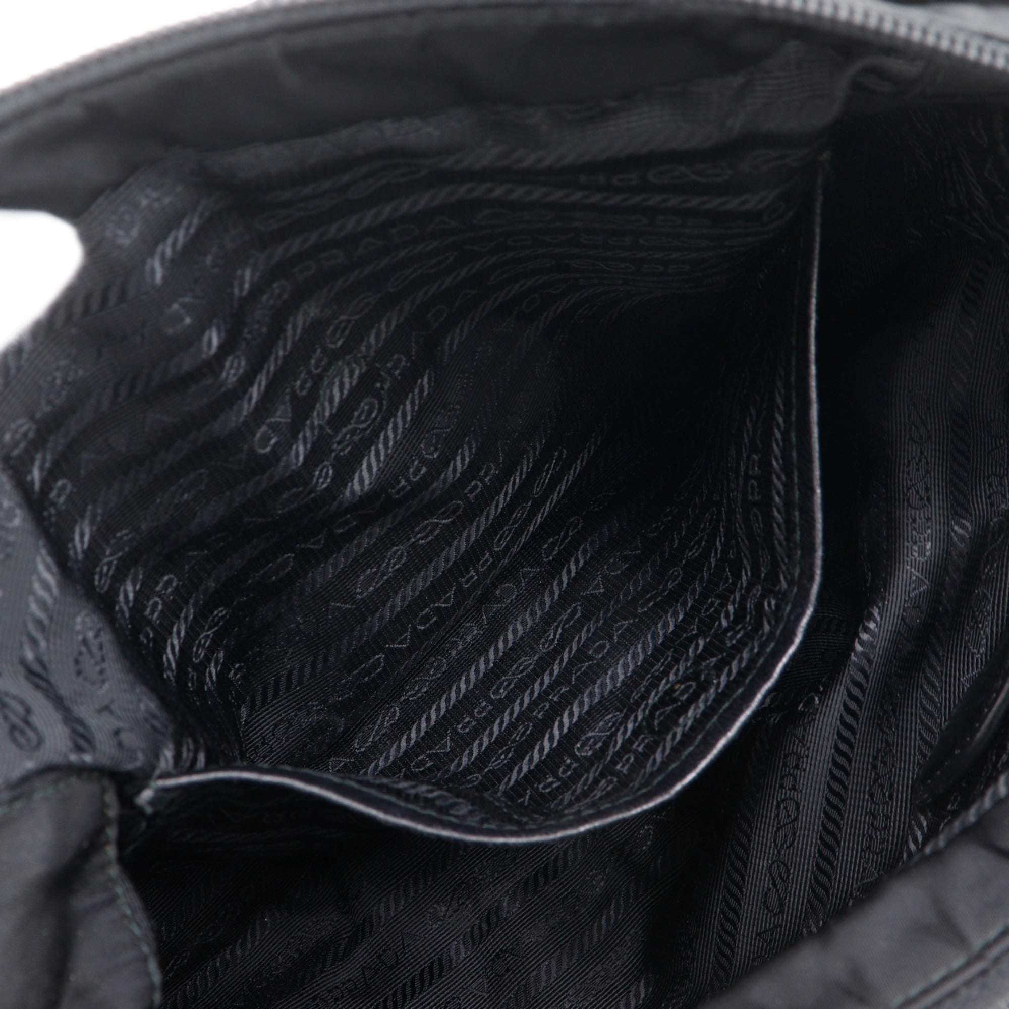 Prada Black Nylon Handbag (Pre-Owned)