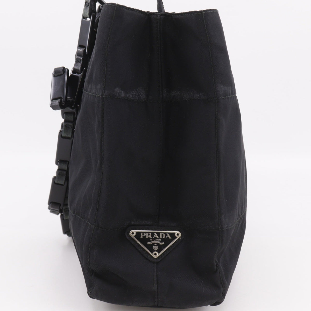 Prada Black Nero Nylon Tote Bag (Pre-Owned)