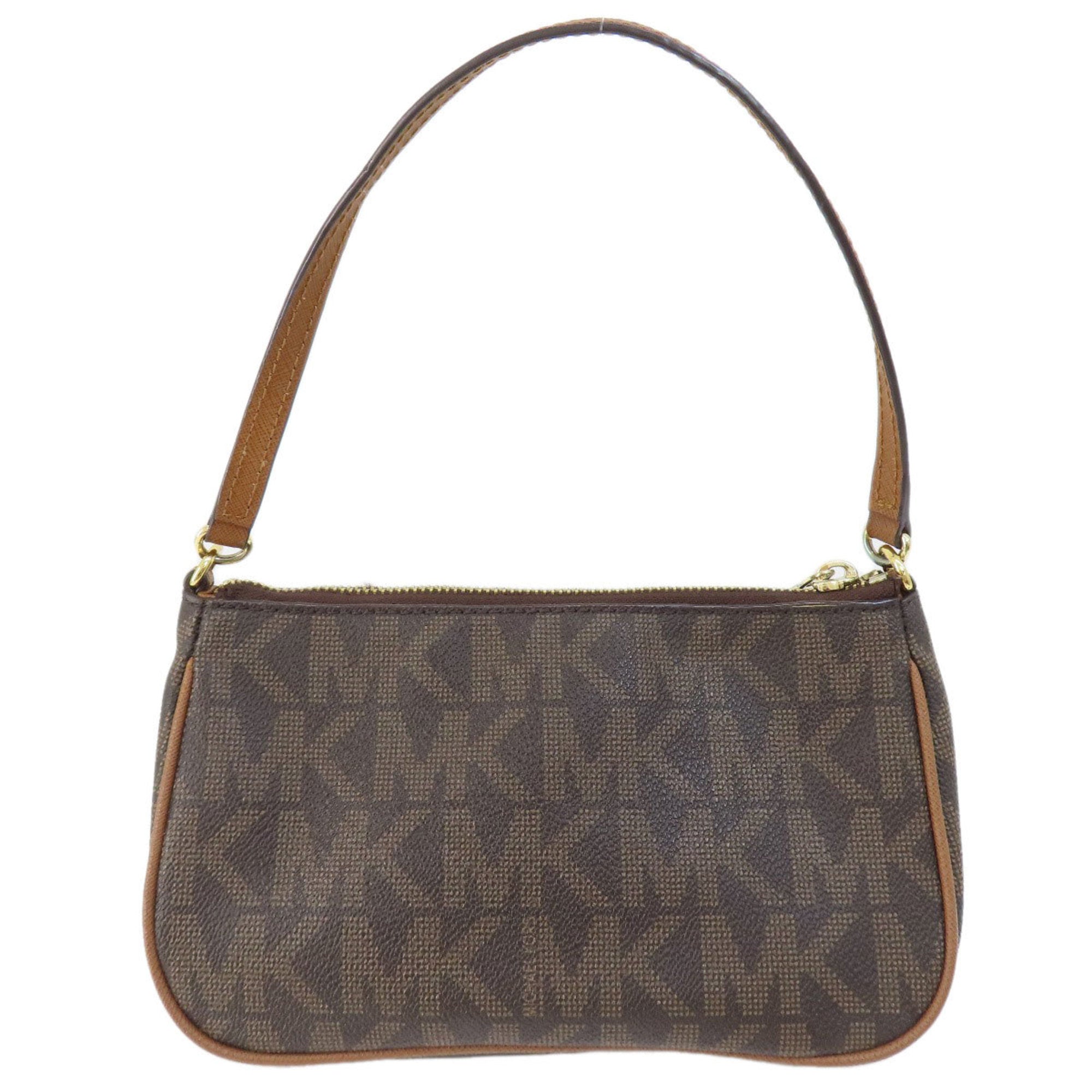 Michael Kors Brown Pvc Handbag (Pre-Owned)