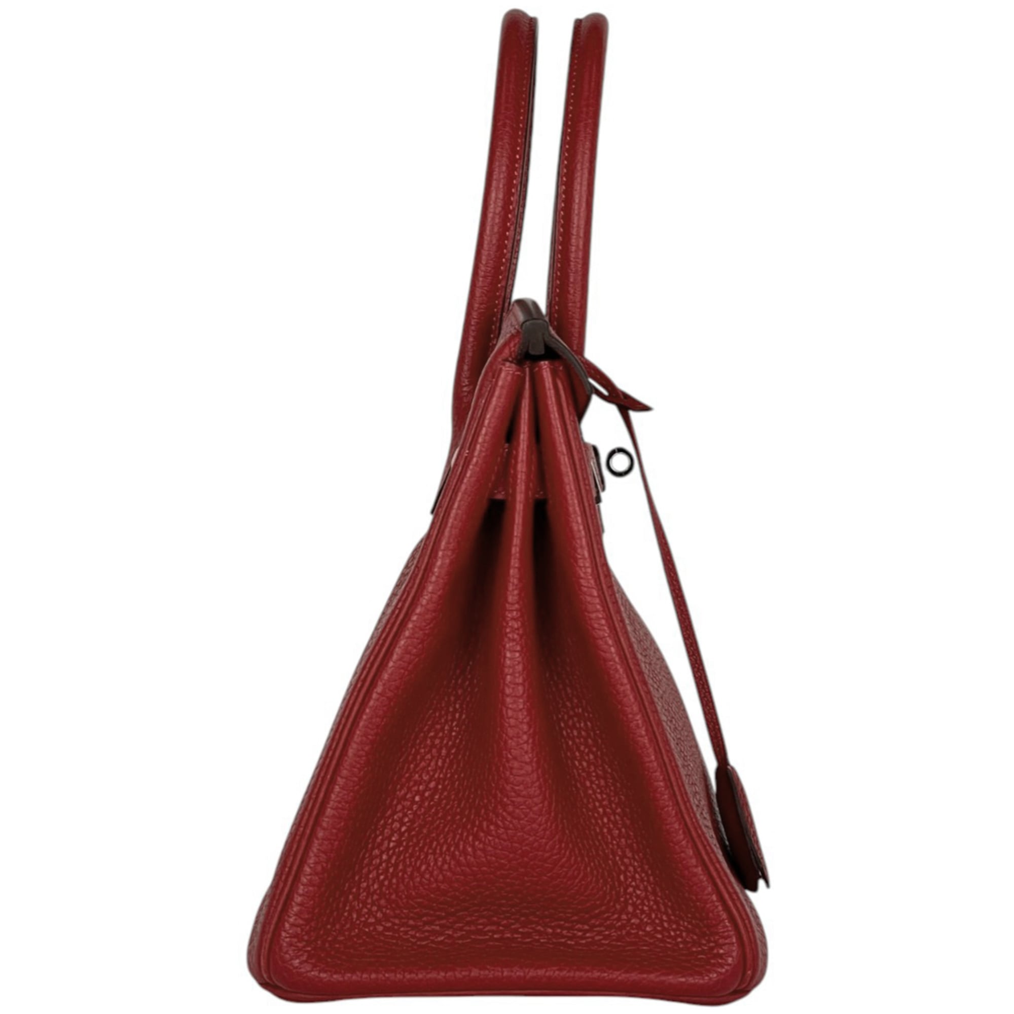 Hermes Birkin Rouge Casaque Togo Leather Handbag (Pre-Owned)