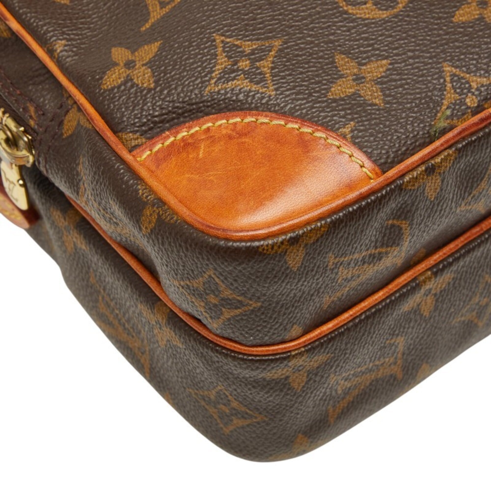 Louis Vuitton Monogram Brown Pvc Leather Shoulder Bag (Pre-Owned)
