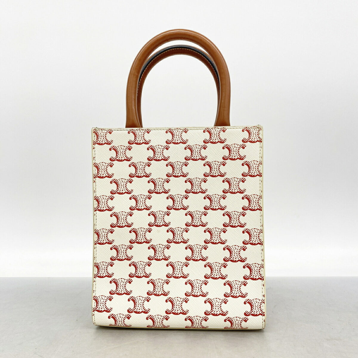 Celine White Pvc Handbag (Pre-Owned)