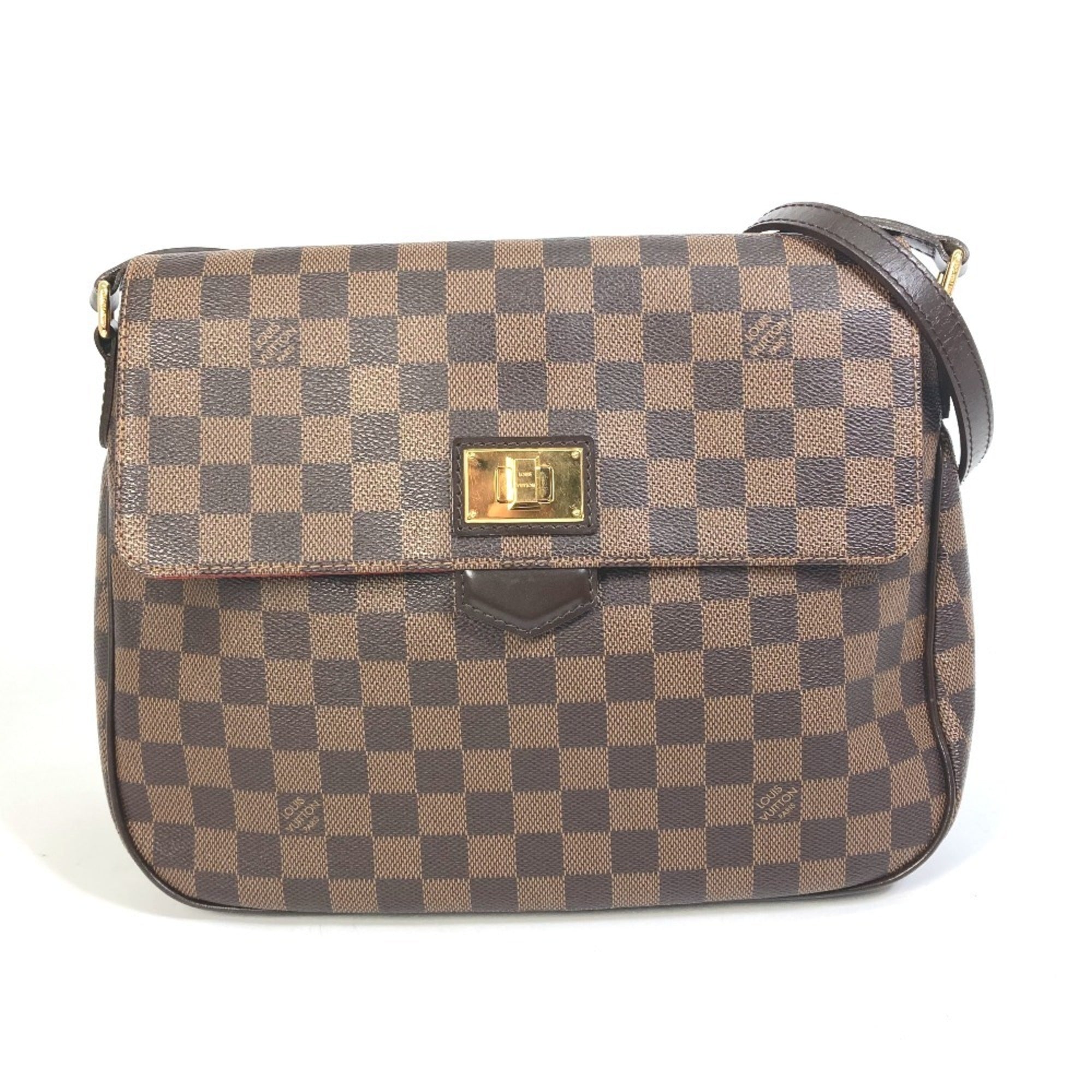 Louis Vuitton Damier Brown Damier Canvas Shoulder Bag (Pre-Owned)