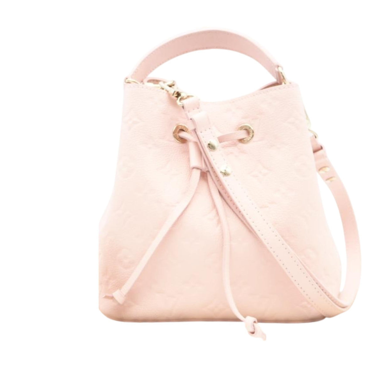 Louis Vuitton Opal Pink Leather Shoulder Bag (Pre-Owned)
