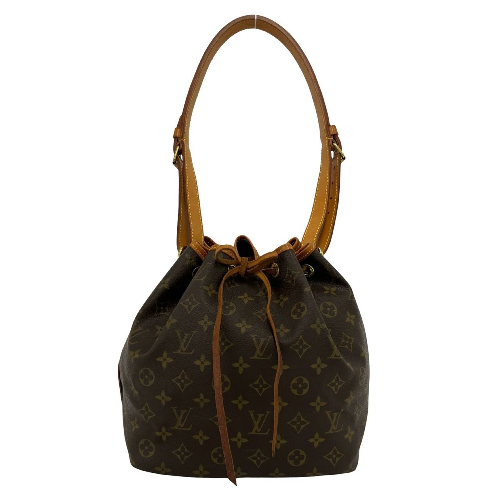 Louis Vuitton Brown Leather Shoulder Bag (Pre-Owned)