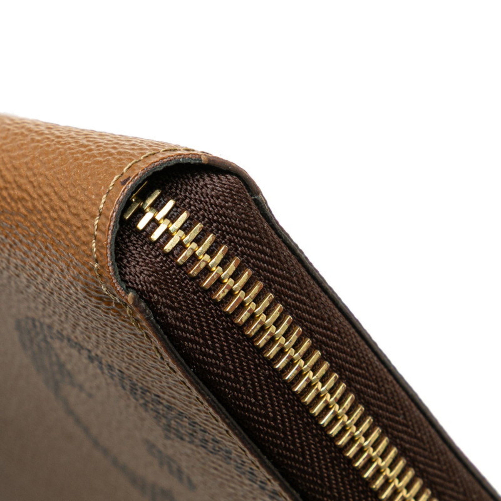 Louis Vuitton Monogram Brown Monogram Long Wallet (Bi-Fold) (Pre-Owned)